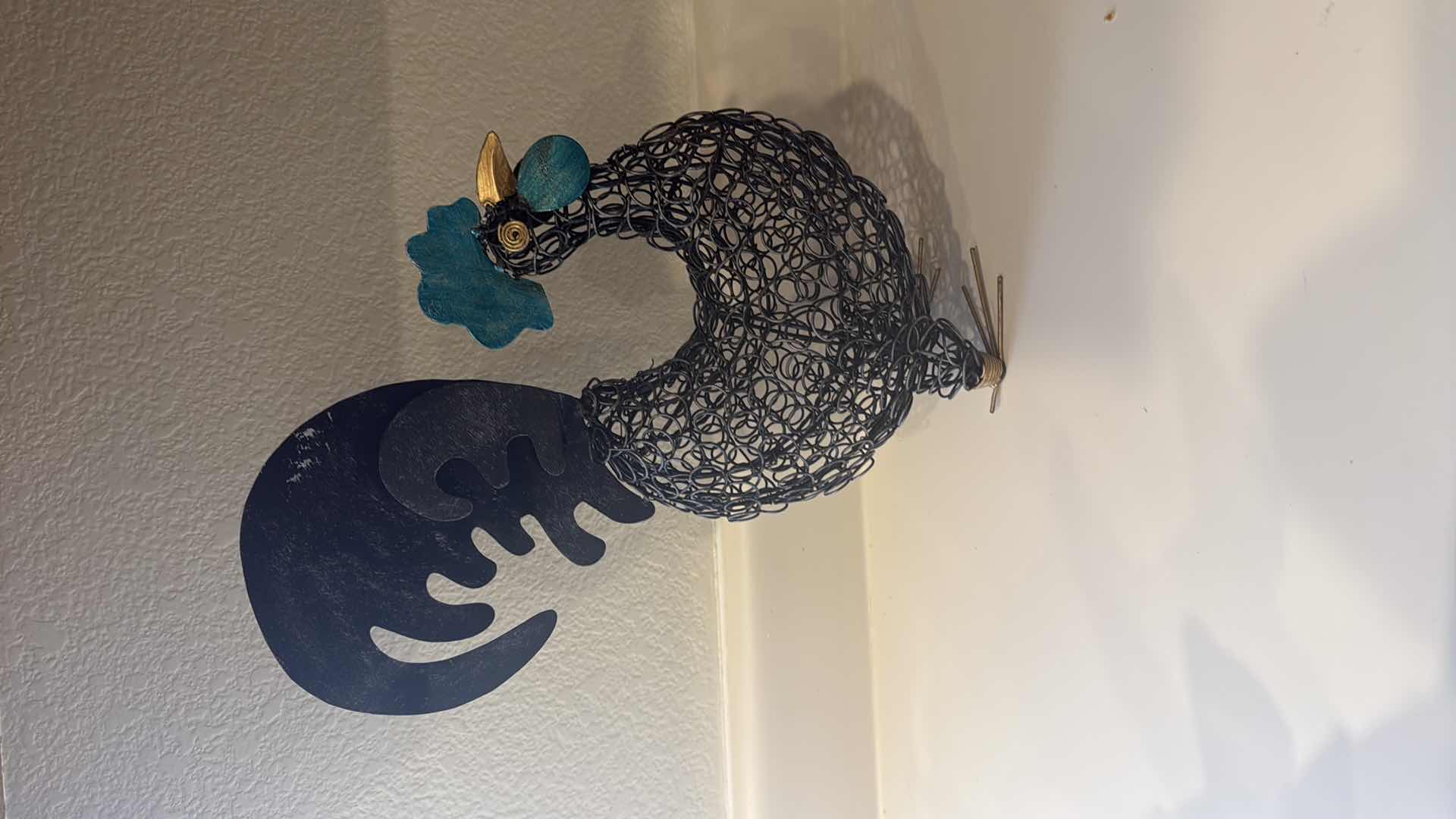 Photo 1 of 2-ROOSTER FIGURINES