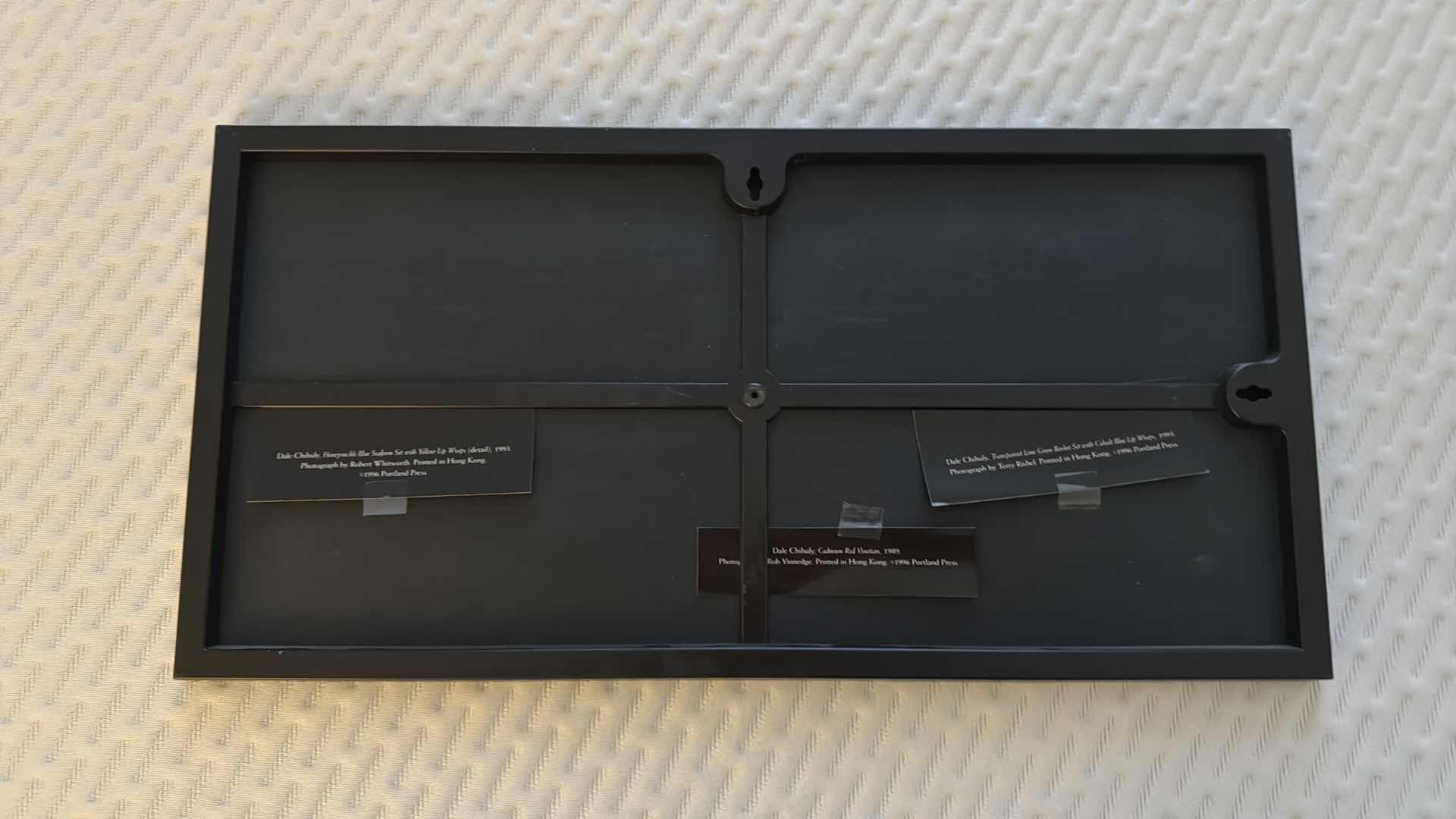 Photo 5 of FRAME "CHIHULY" ARTWORK 20” x 10”