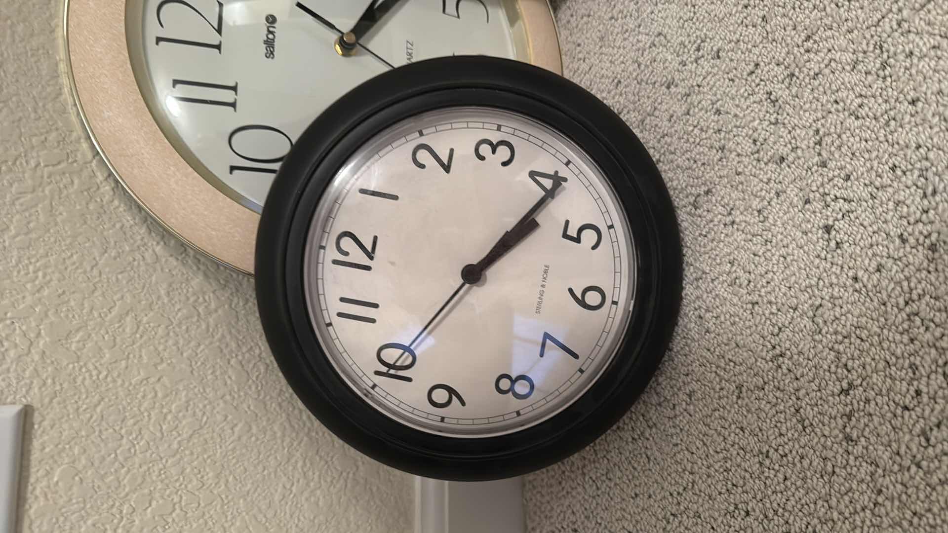 Photo 1 of 3-ROUND WALL CLOCKS