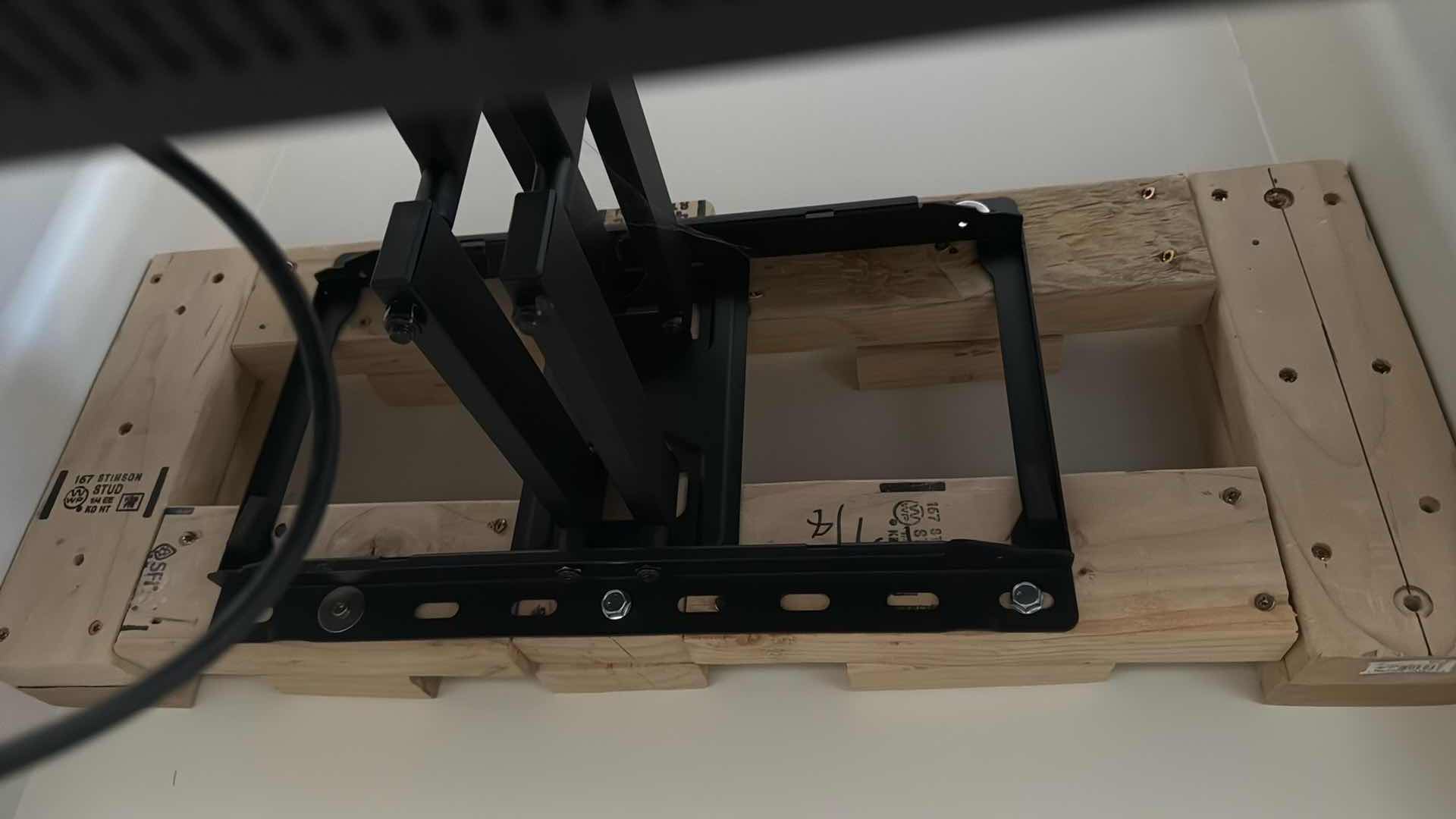 Photo 1 of 75” ROKU FLATSCREEN TV W WALL BRACKET & REMOTE