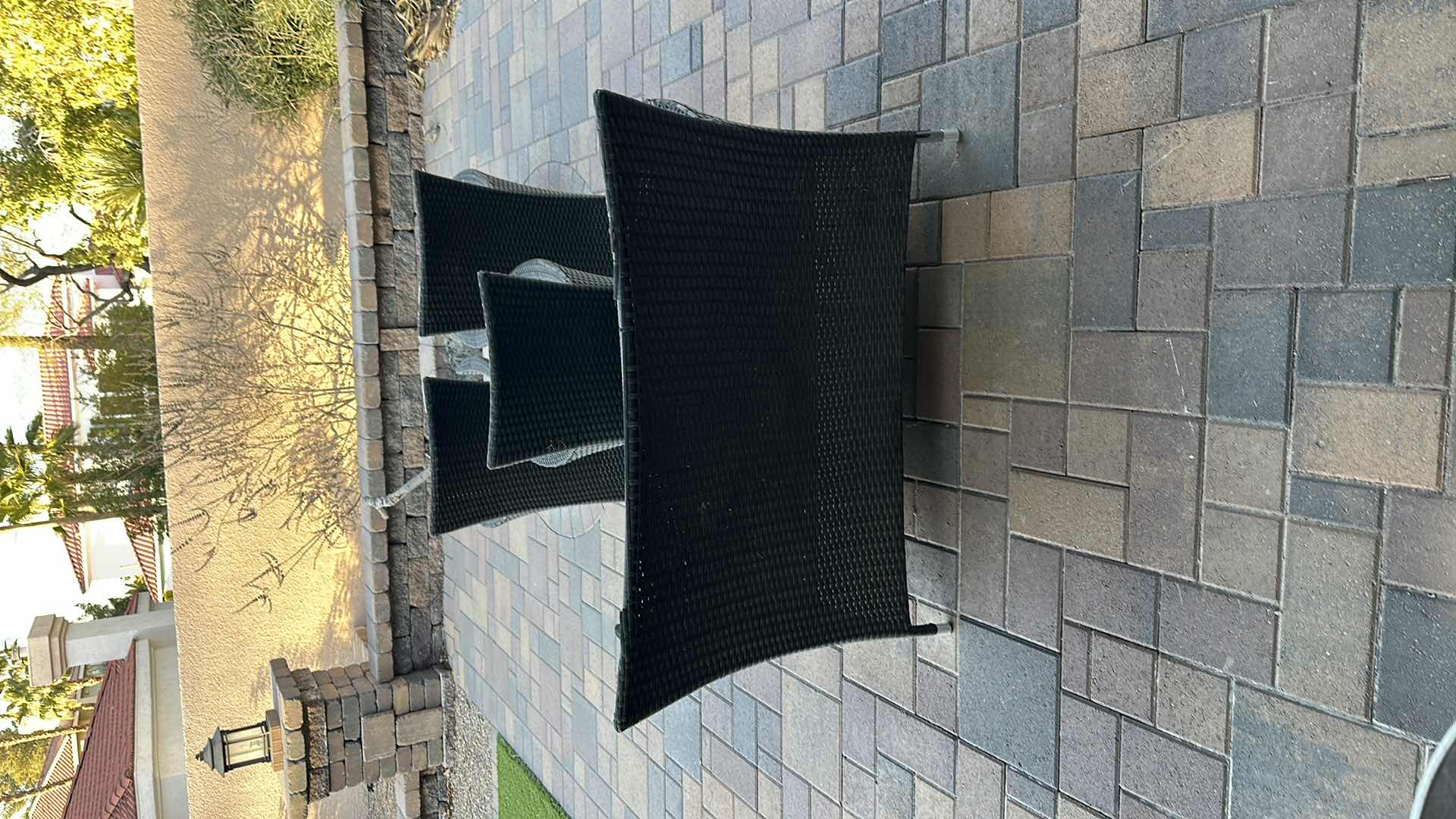 Photo 1 of 4PCS-WOVEN WICKER PATIO FURNITURE