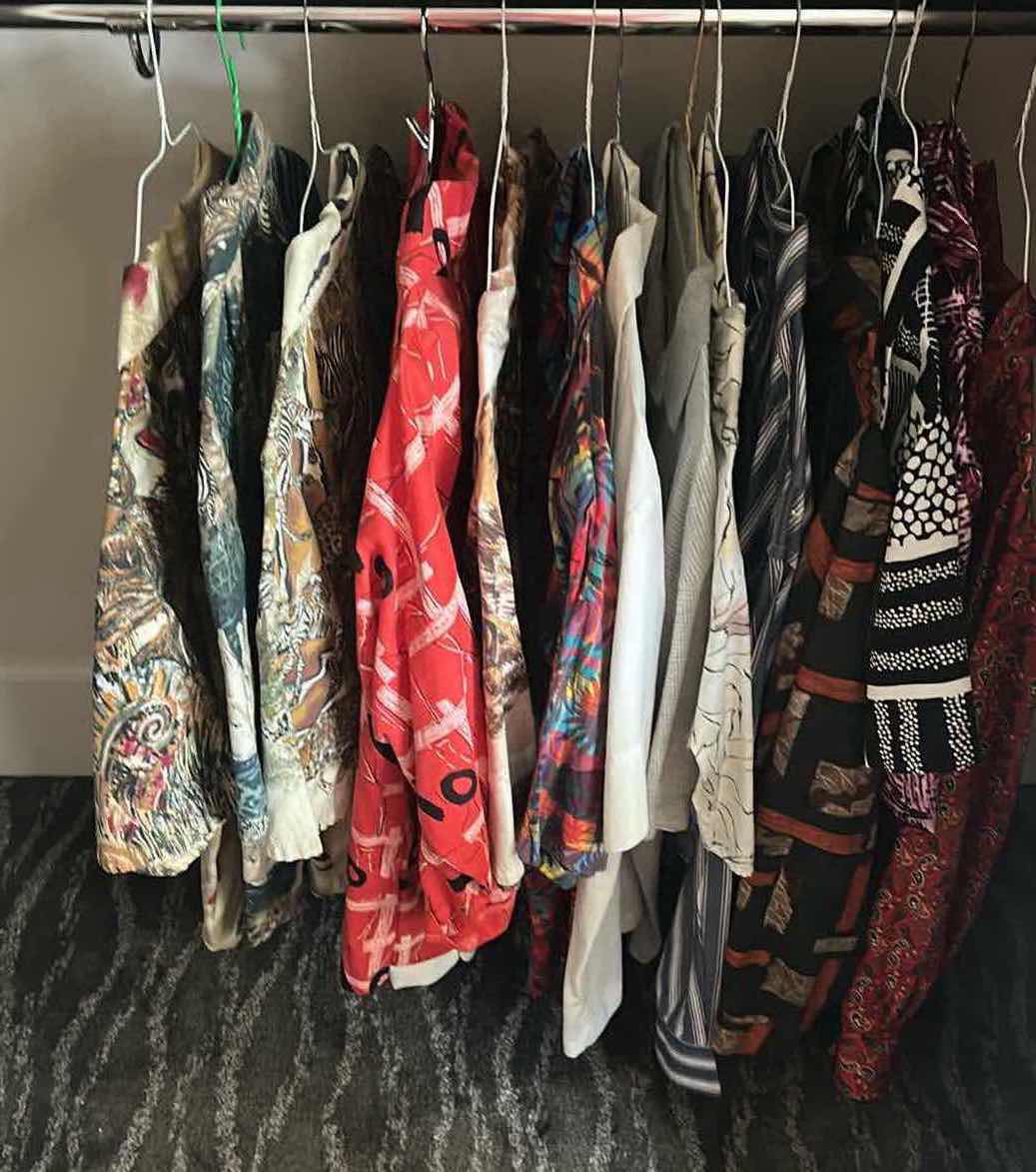 Photo 1 of 14- COLORFUL SHIRTS BLOUSES SIZE LARGE