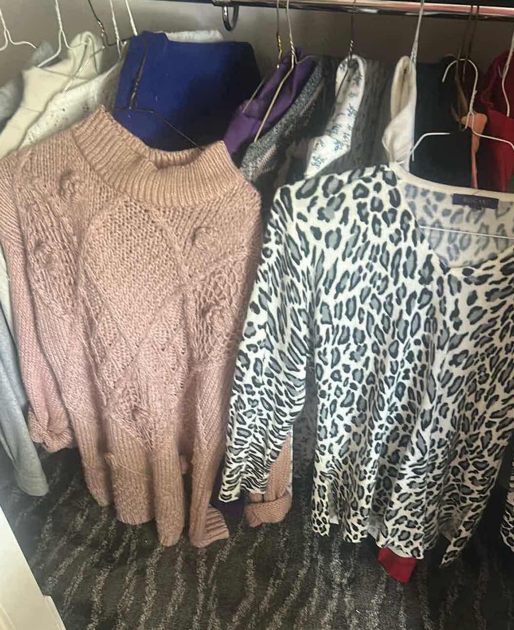 View 3 of 14- TURTLE NECK AND SWEATERS SIZE LARGE