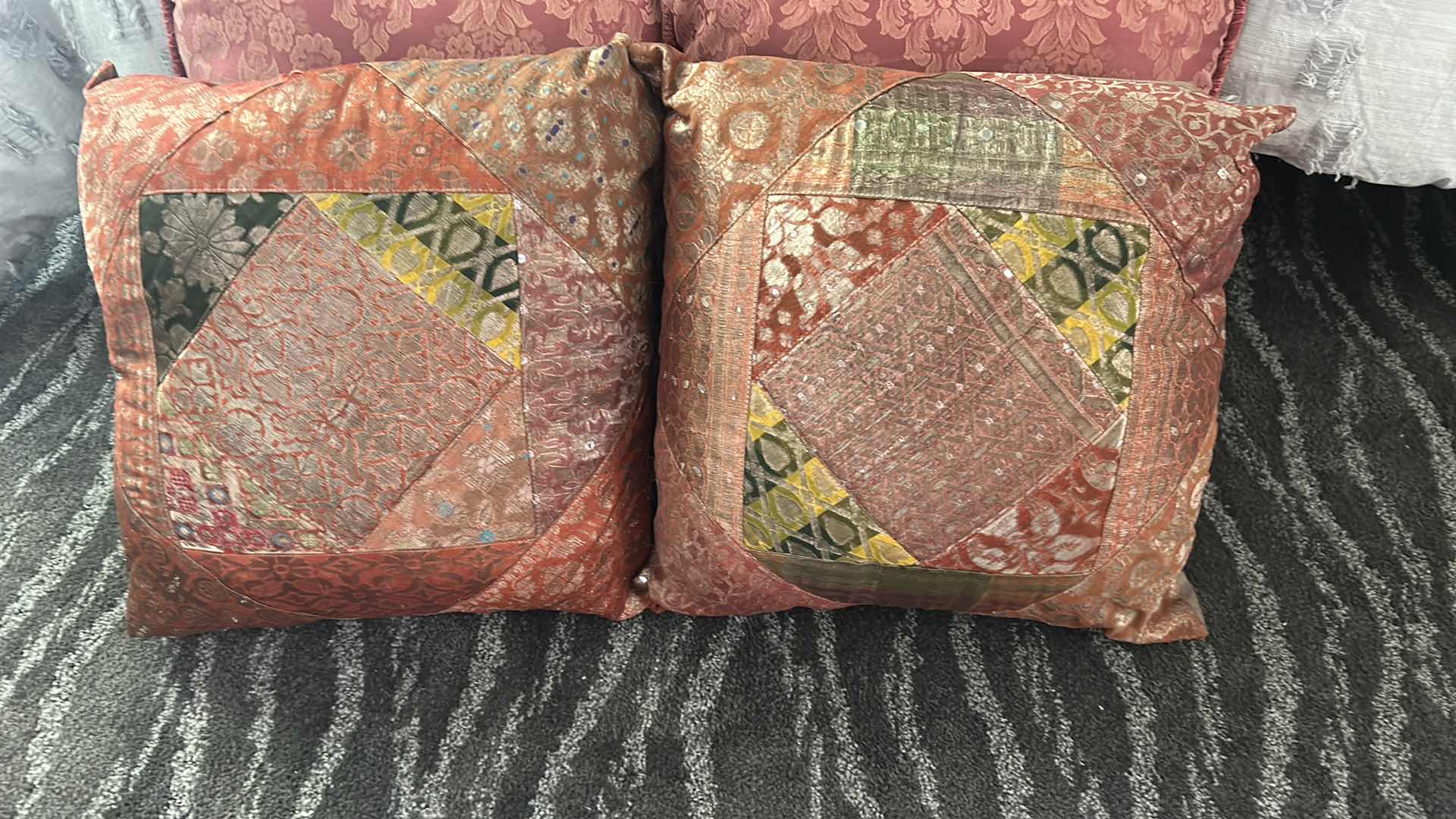 Photo 1 of 5- DECORATIVE PILLOWS 16" X 16"