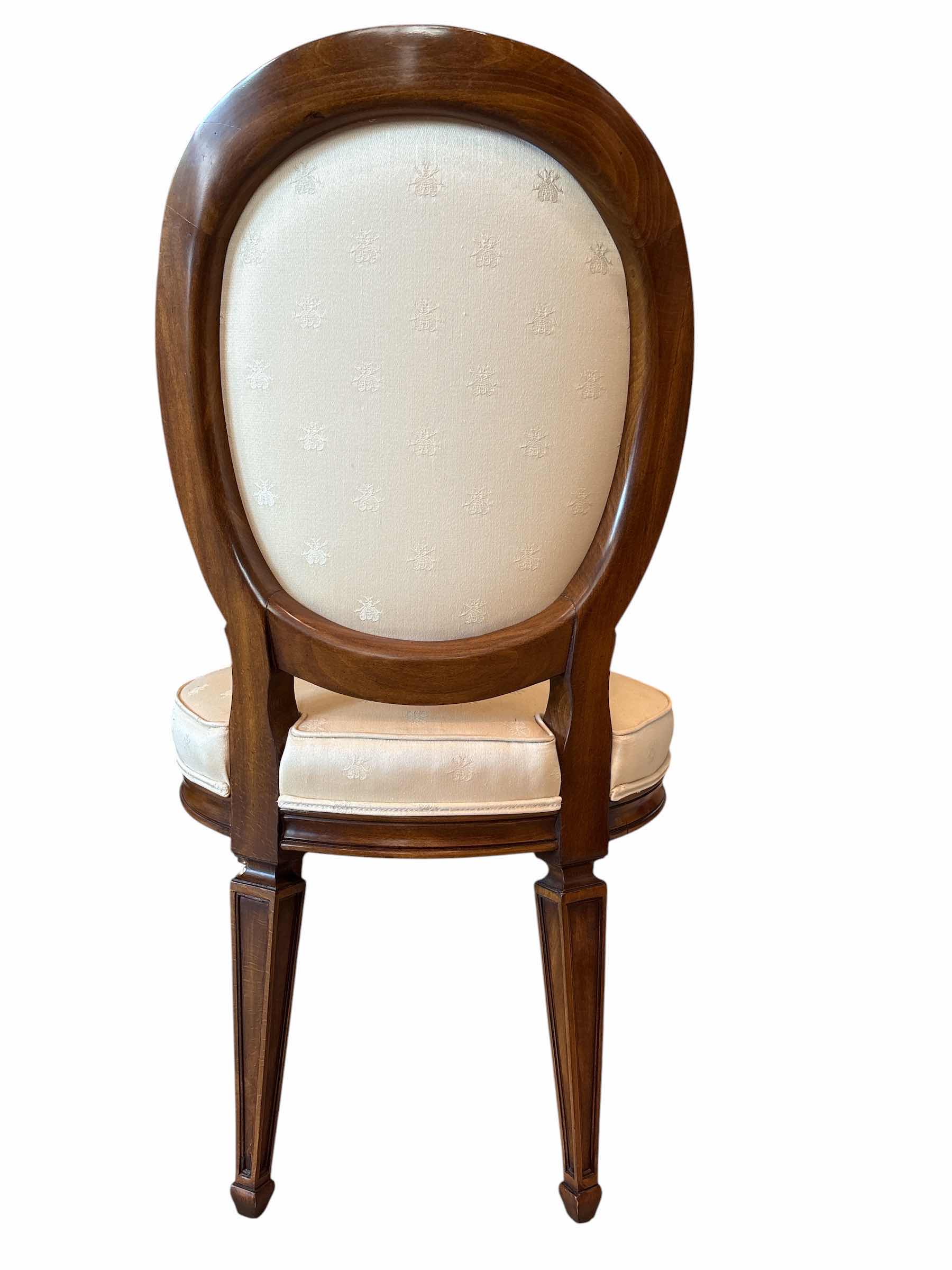 Photo 1 of KARGES FRENCH LOUIS VXI CARVED WALNUT SIDE CHAIRS