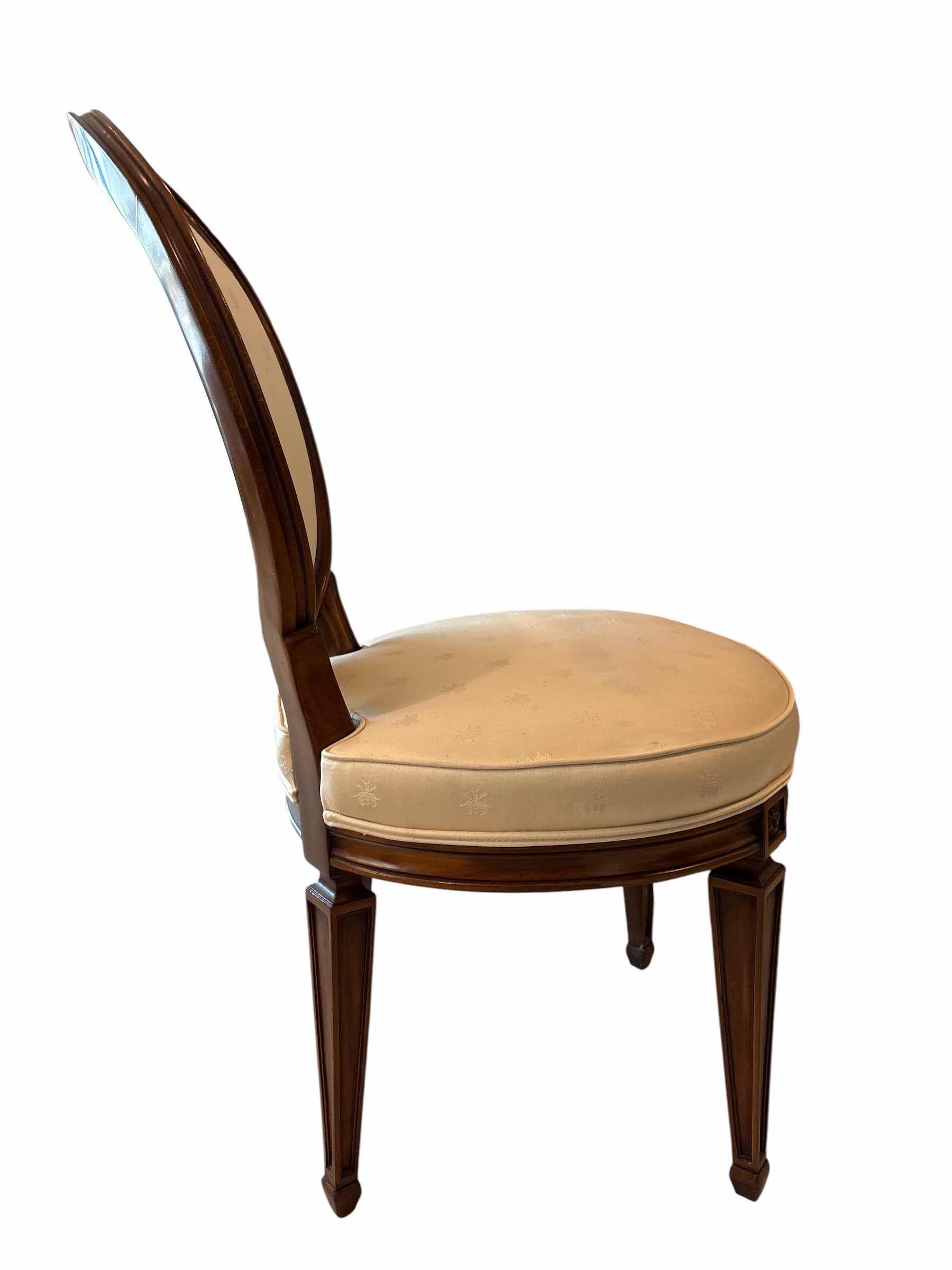 Photo 1 of KARGES FRENCH LOUIS VXI CARVED WALNUT SIDE CHAIRS