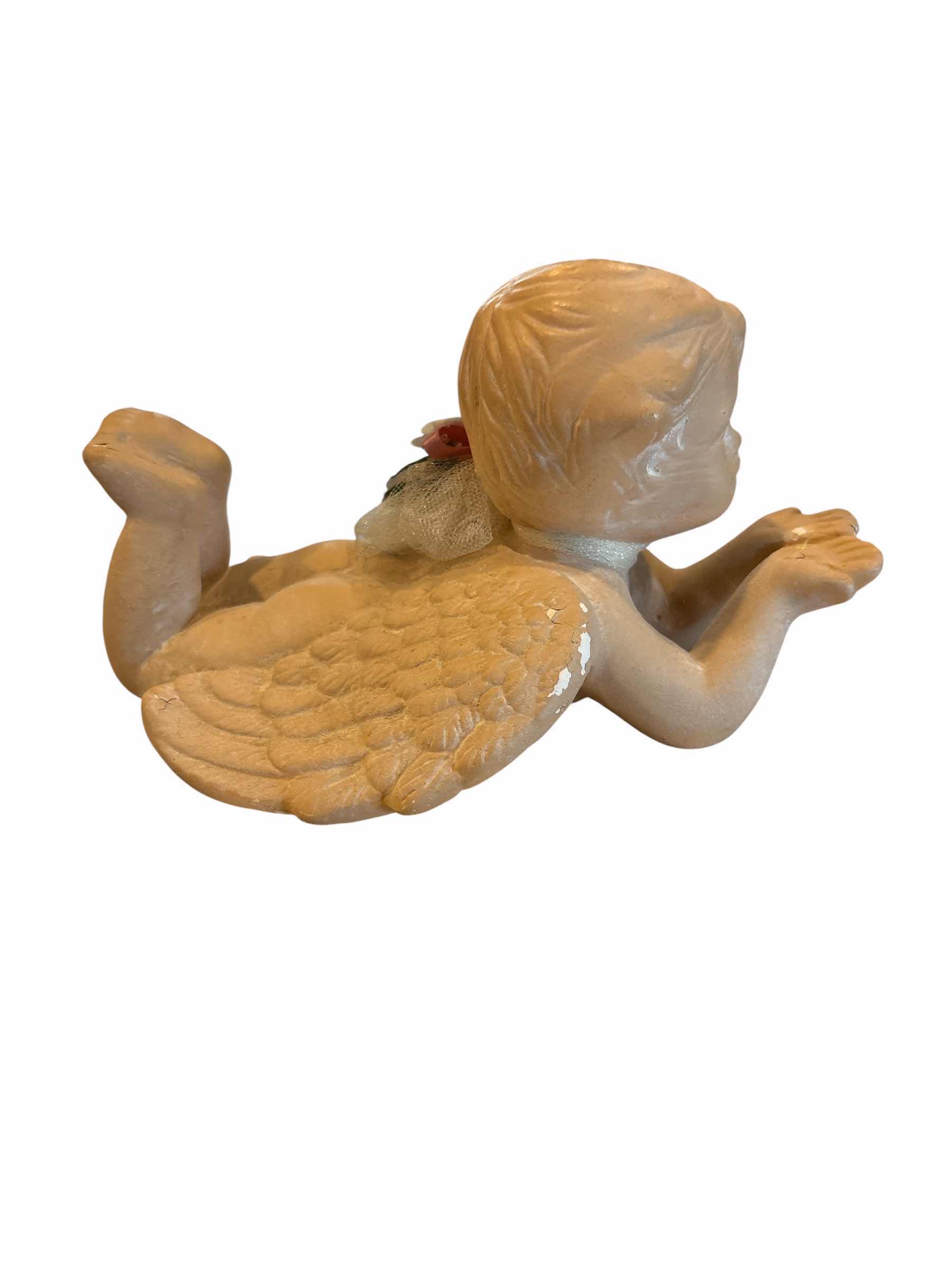Photo 1 of (2)PCS ANGEL FIGURINES H17”