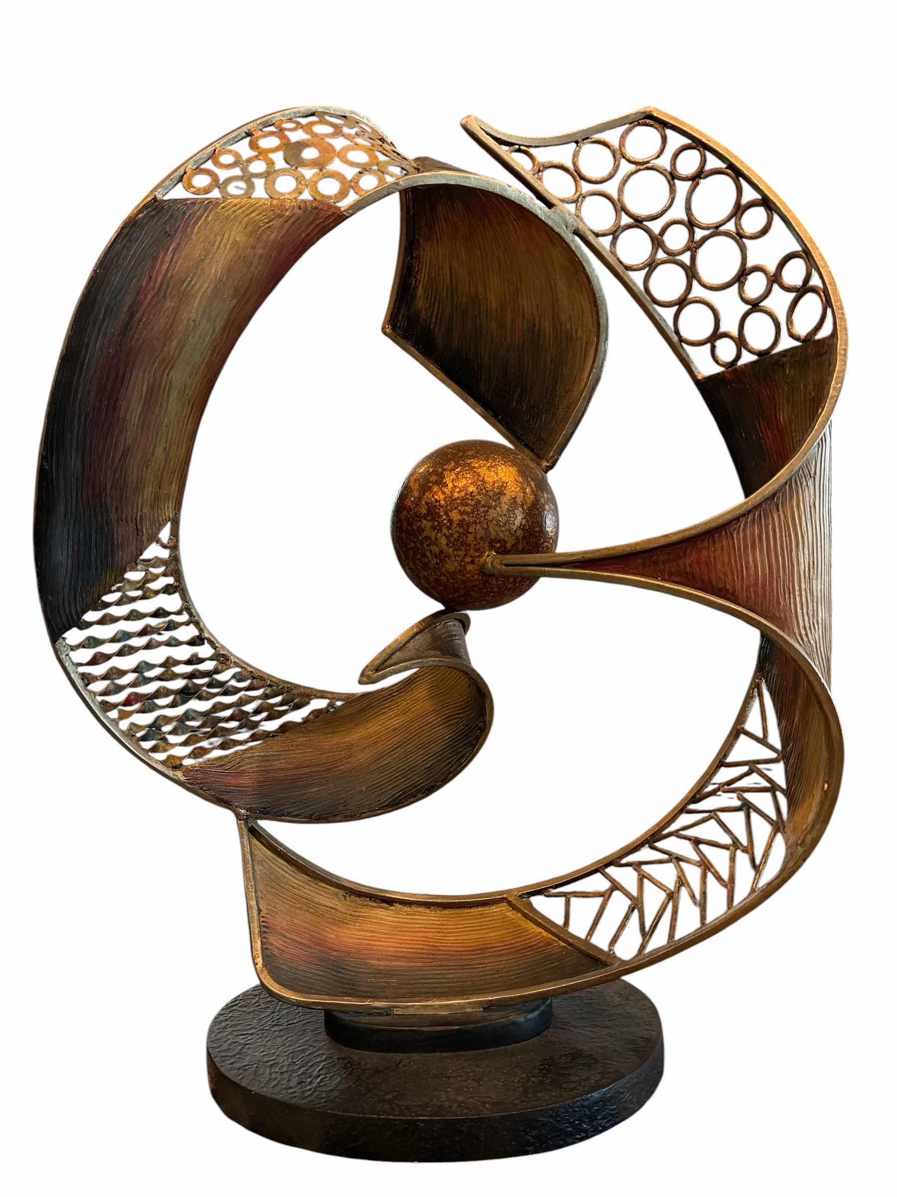 Photo 1 of ARTMAX MODERN CELESTIAN TABLE SCULPTURE H23”