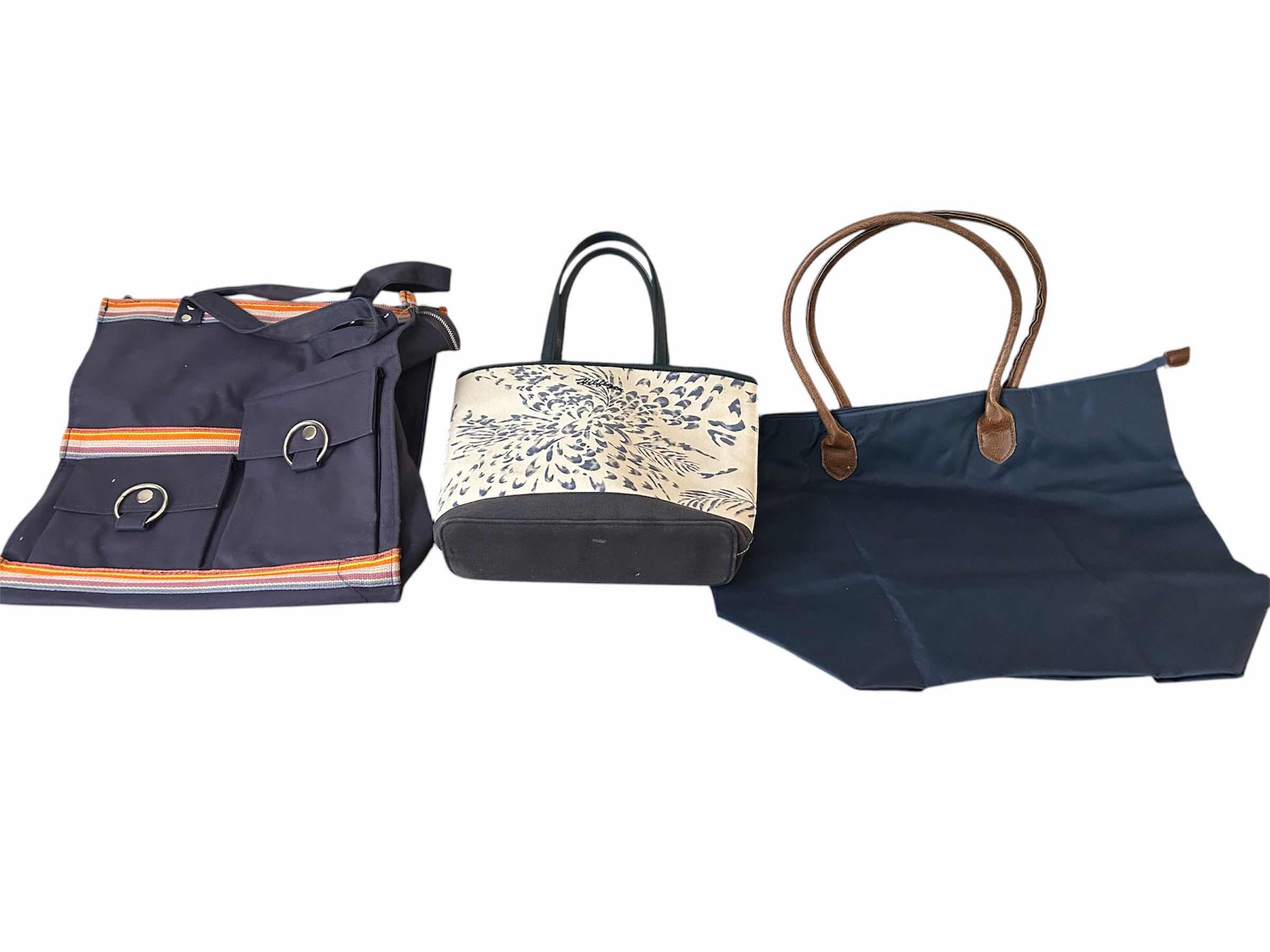 Photo 1 of 3- BLUE TRAVEL TOTES
