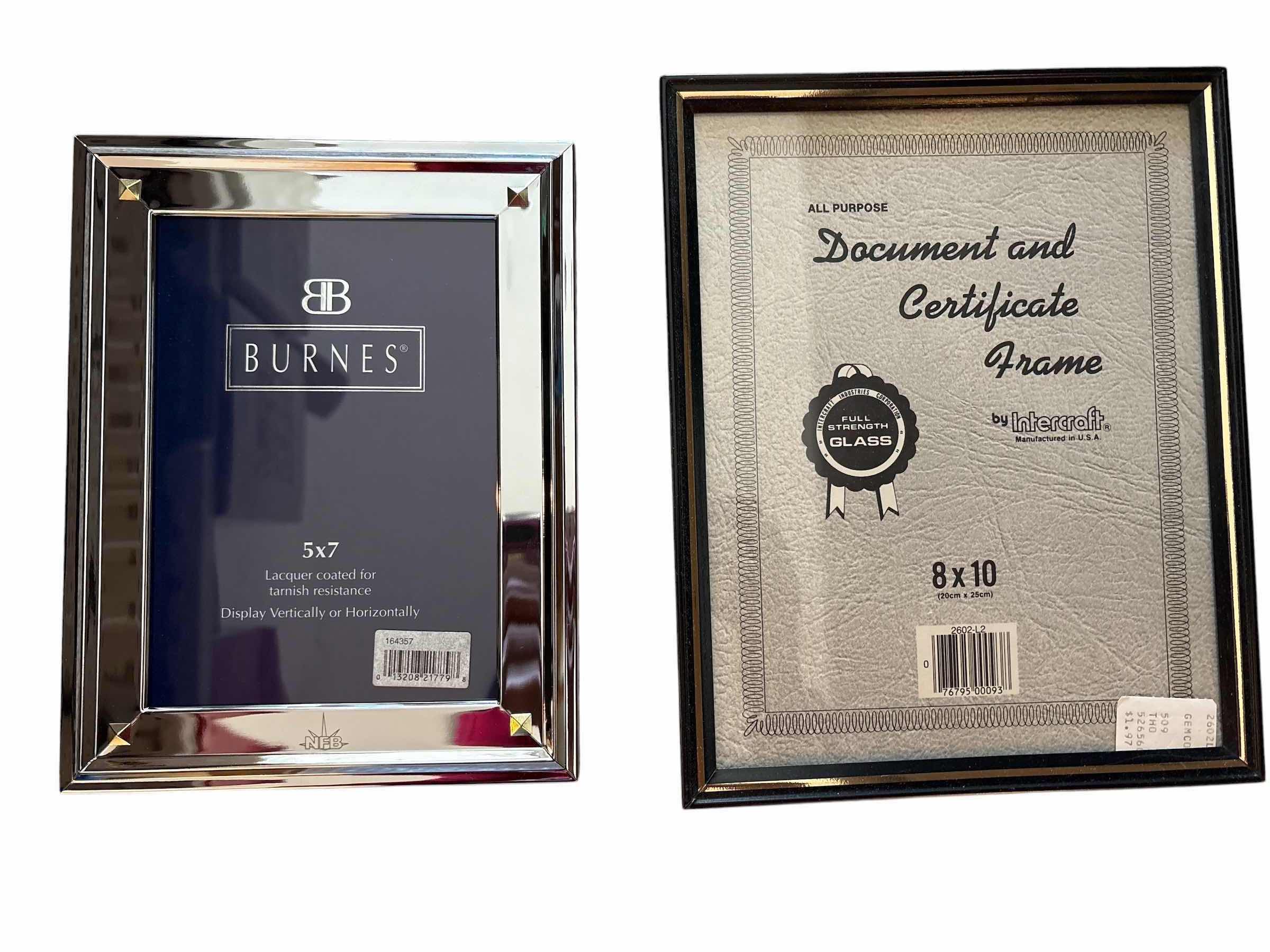 Photo 1 of (3)PCS BURNES & OTHER PICTURE FRAMES
