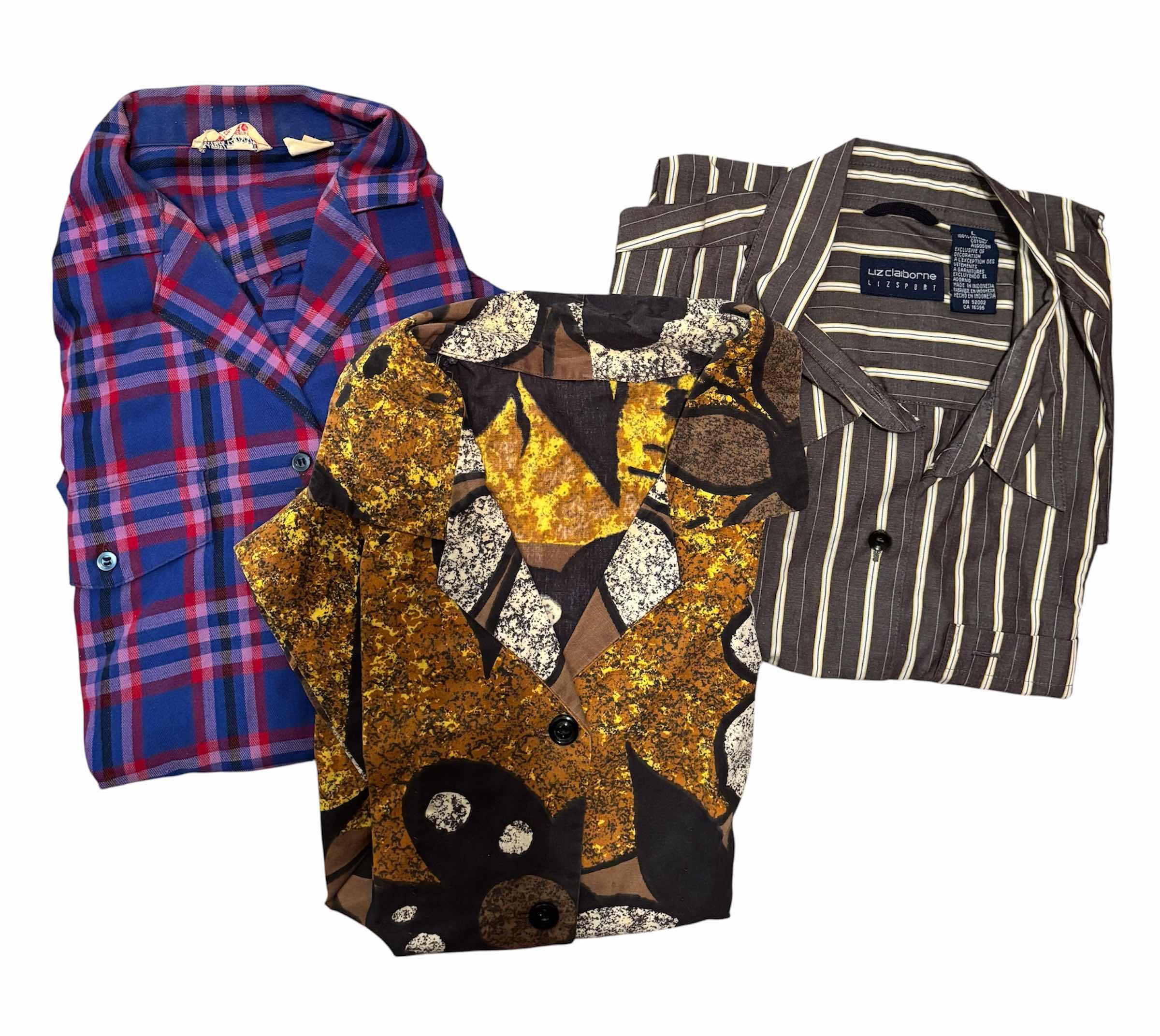 Photo 1 of BUTTON UP TOPS SIZE S-L (16)
