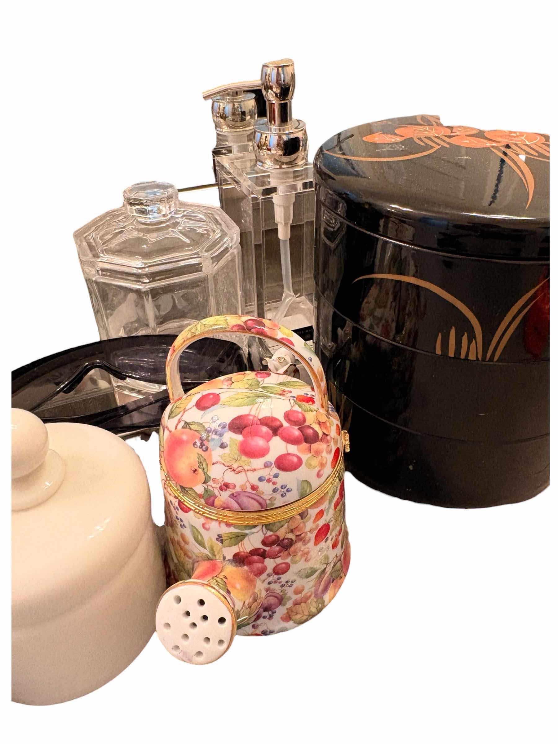 Photo 1 of ASSORTED SMALL DECORATIVE BOXES & VASES