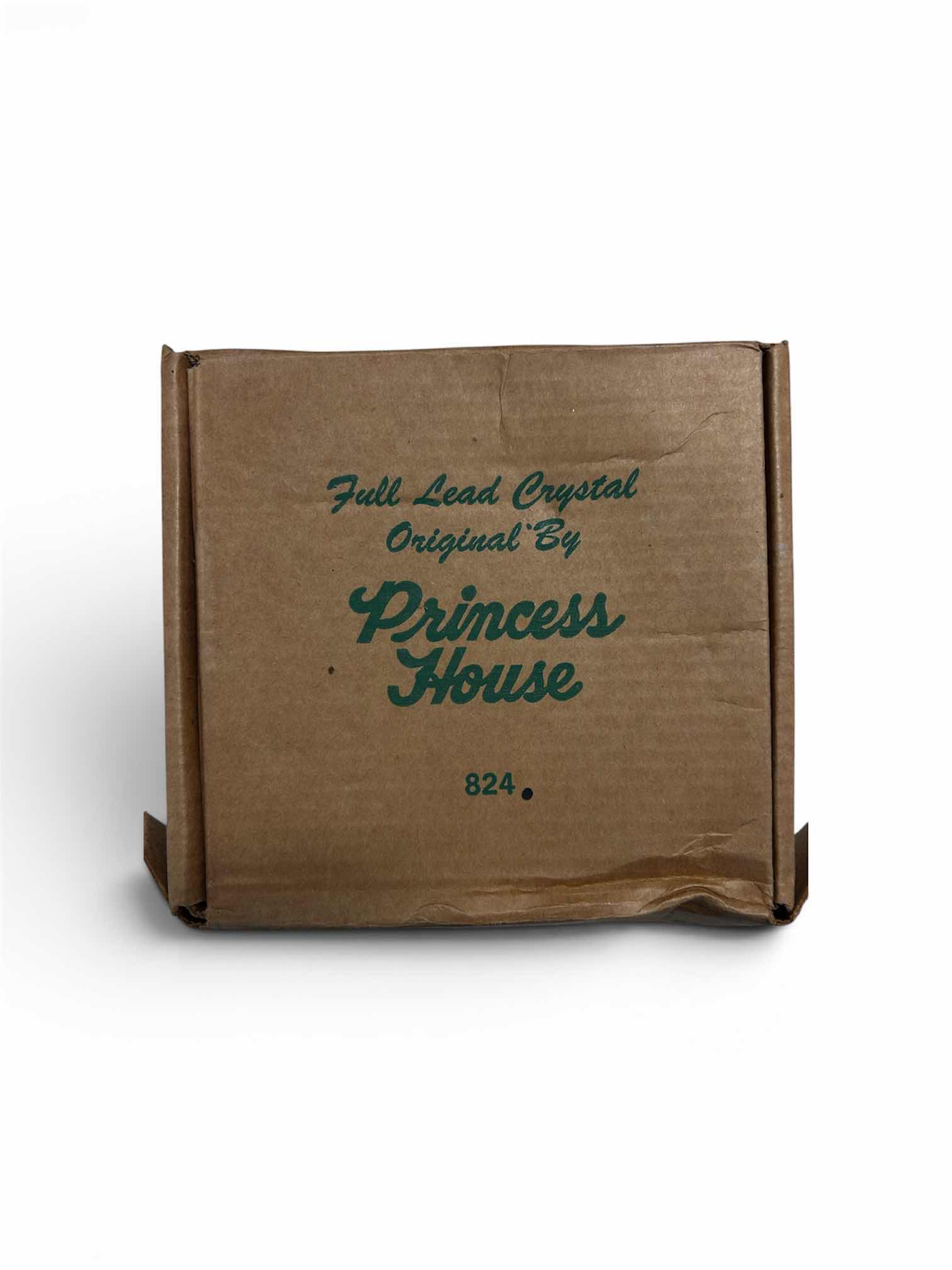Photo 1 of 8 VINTAGE PRINCESS HOUSE PLATES WITH SIGNATURE HAND-CUT SUNBURST DESIGNS RADIATING FROM THE CENTER
