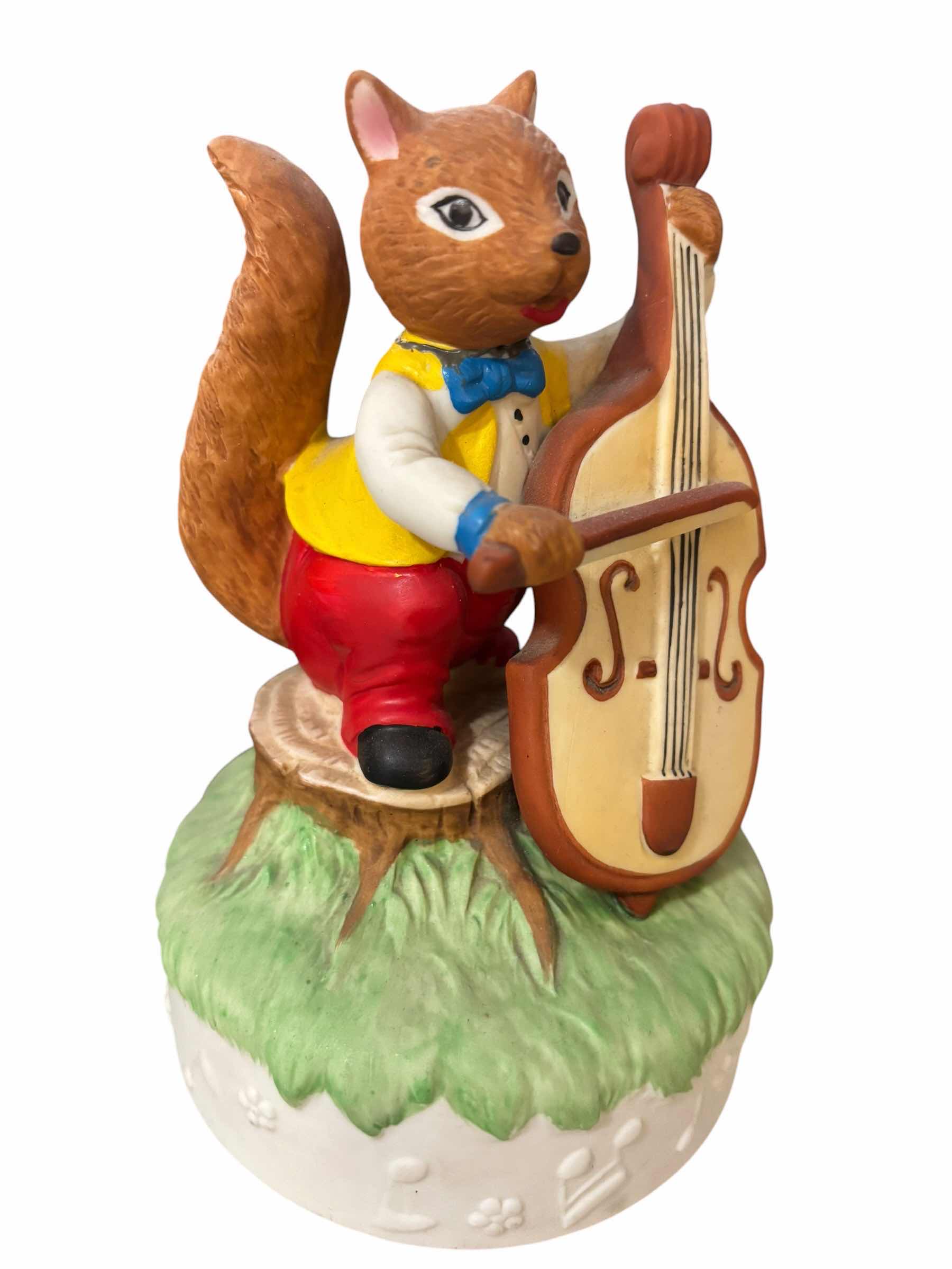 Photo 1 of VINTAGE MUSICAL FIGURINES (3) H6”