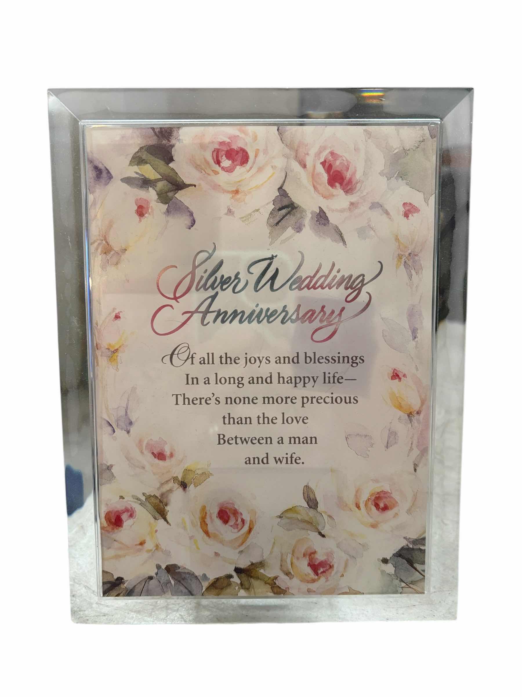 Photo 1 of COLLECTION OF WEDDING & ANNIVERSARY DECORATIVE MUSICAL PLAQUES (3) & MUSICAL COUPLES STATUE H9” (IN ORIGINAL BOX)