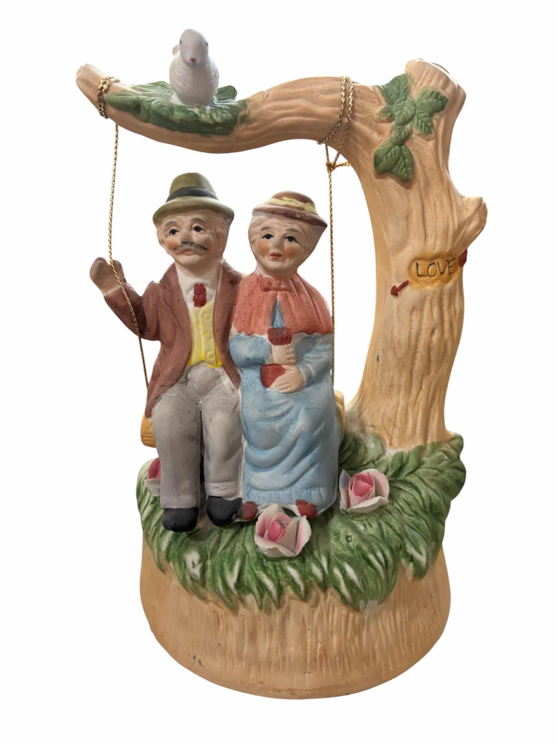 Photo 1 of MUSICAL FIGURINES (3), TALLEST H7”