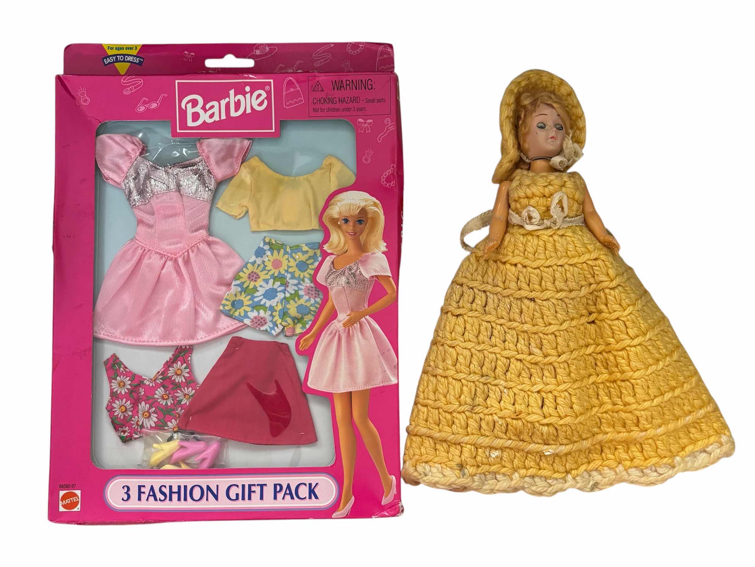Photo 1 of VINTAGE BARBIE & 1990S FASHION GIFT PACK $60