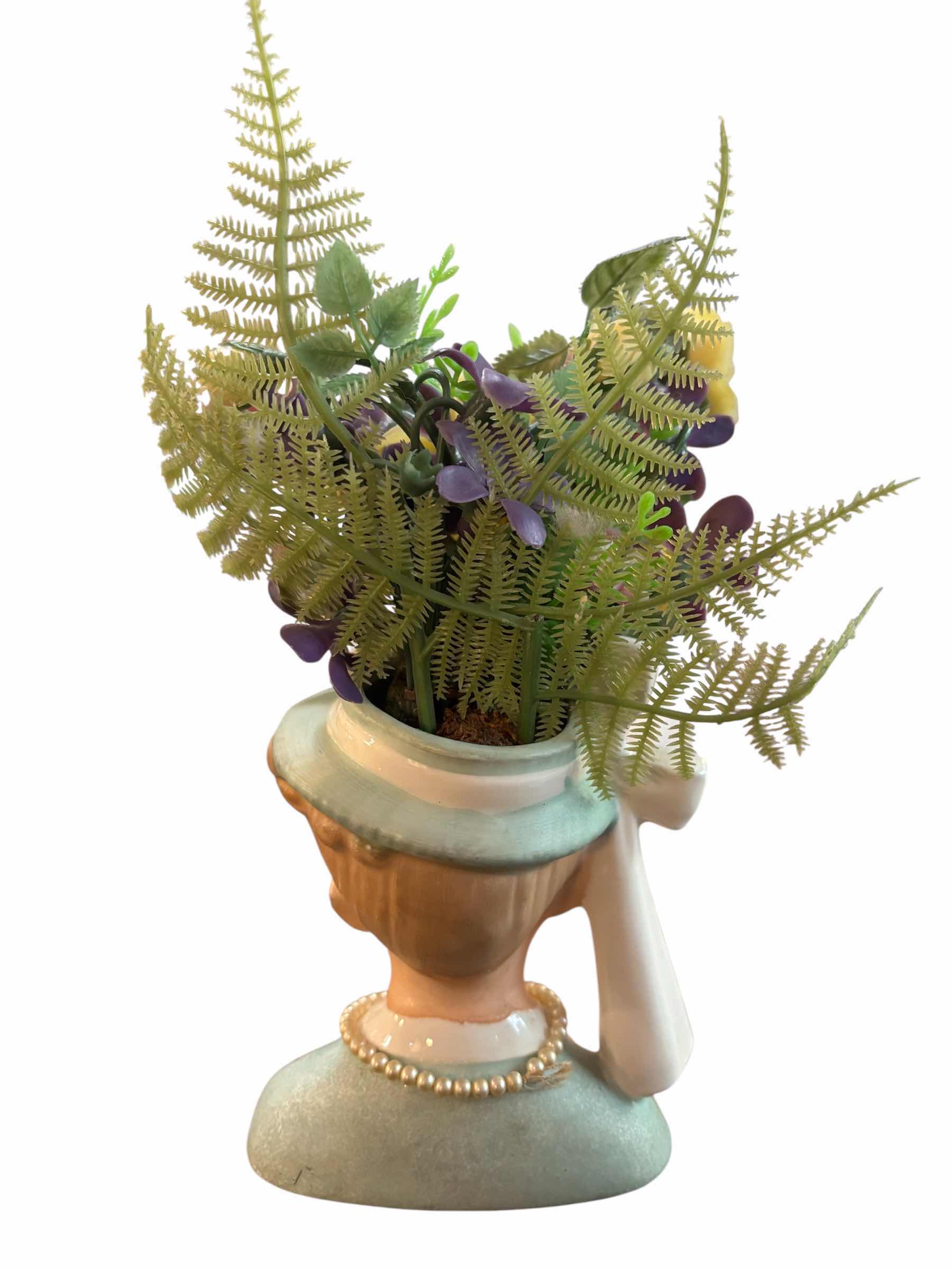 Photo 1 of VINTAGE NAPCO LADY HEAD VASE $85