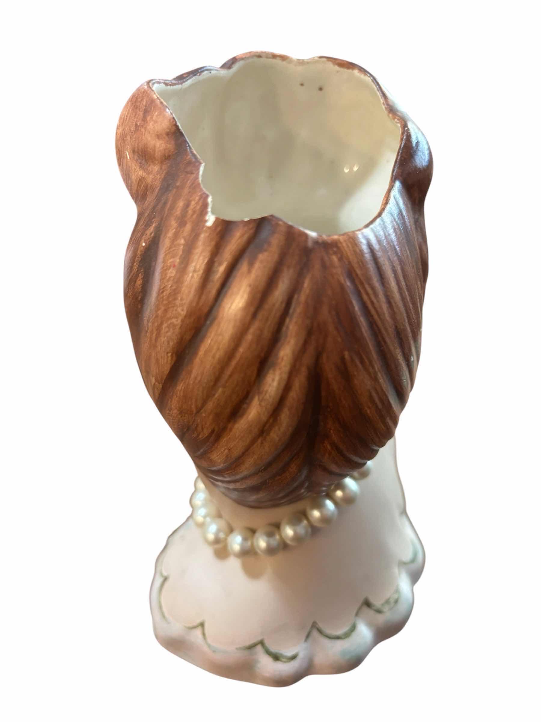 Photo 1 of VINTAGE LADY HEAD VASE