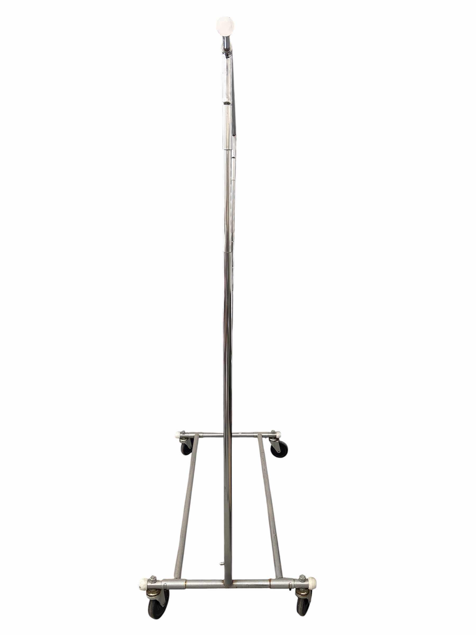 Photo 1 of COMMERCIAL GRADE ADJUSTABLE ROLLING GARMENT RACK H66”