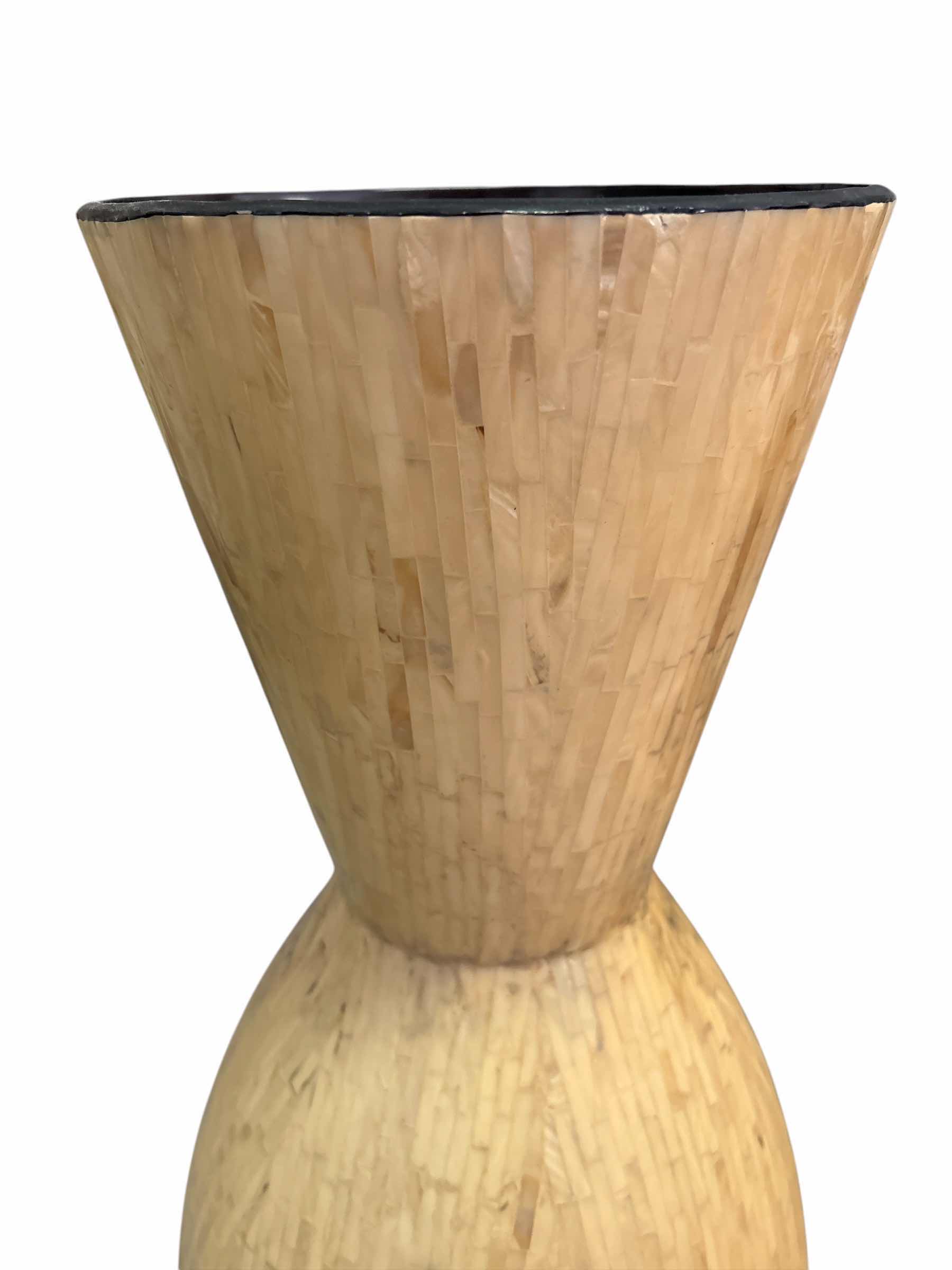 Photo 1 of PEARL MOSIAC FLOOR VASE H30”