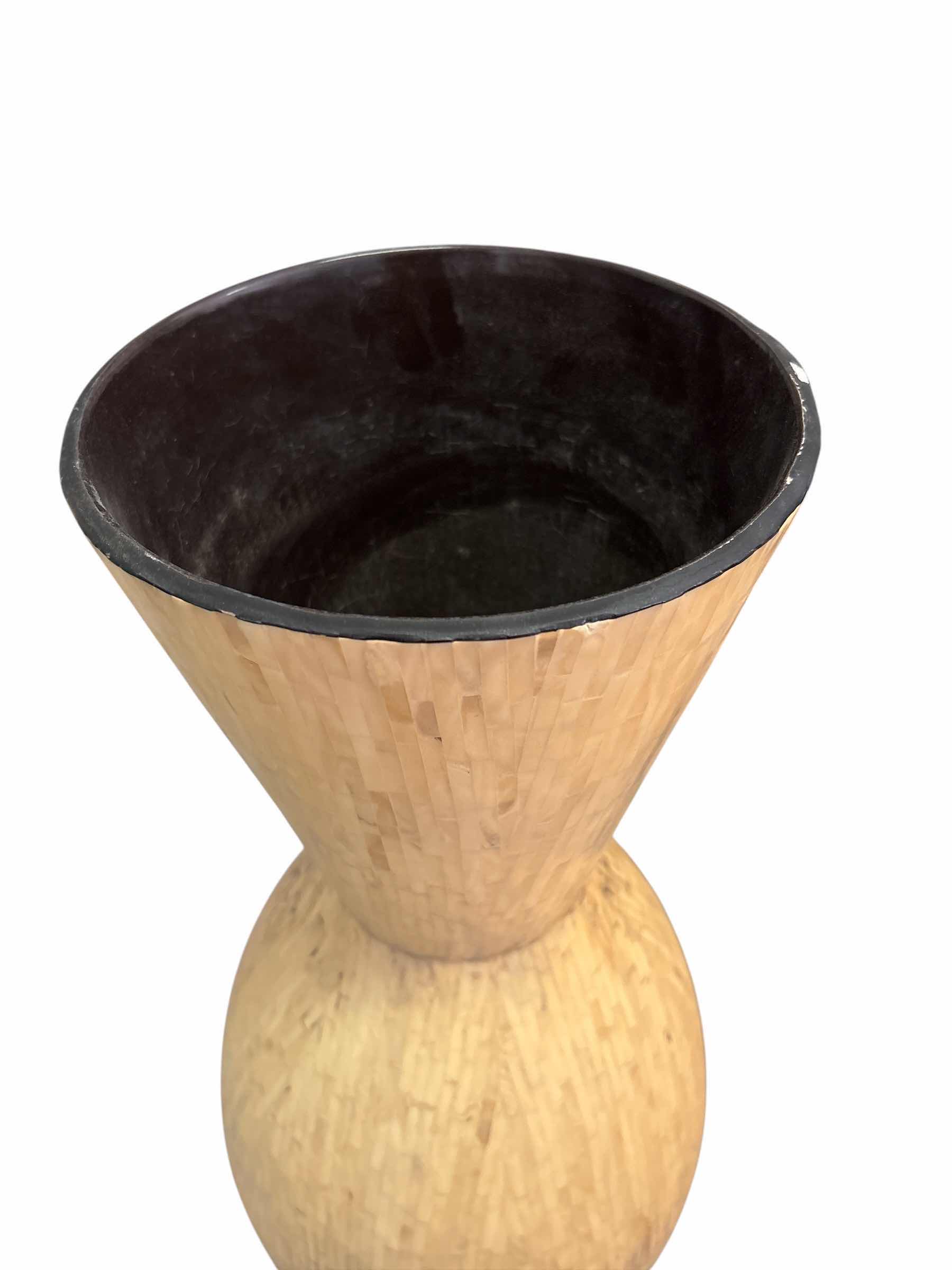 Photo 1 of PEARL MOSIAC FLOOR VASE H30”