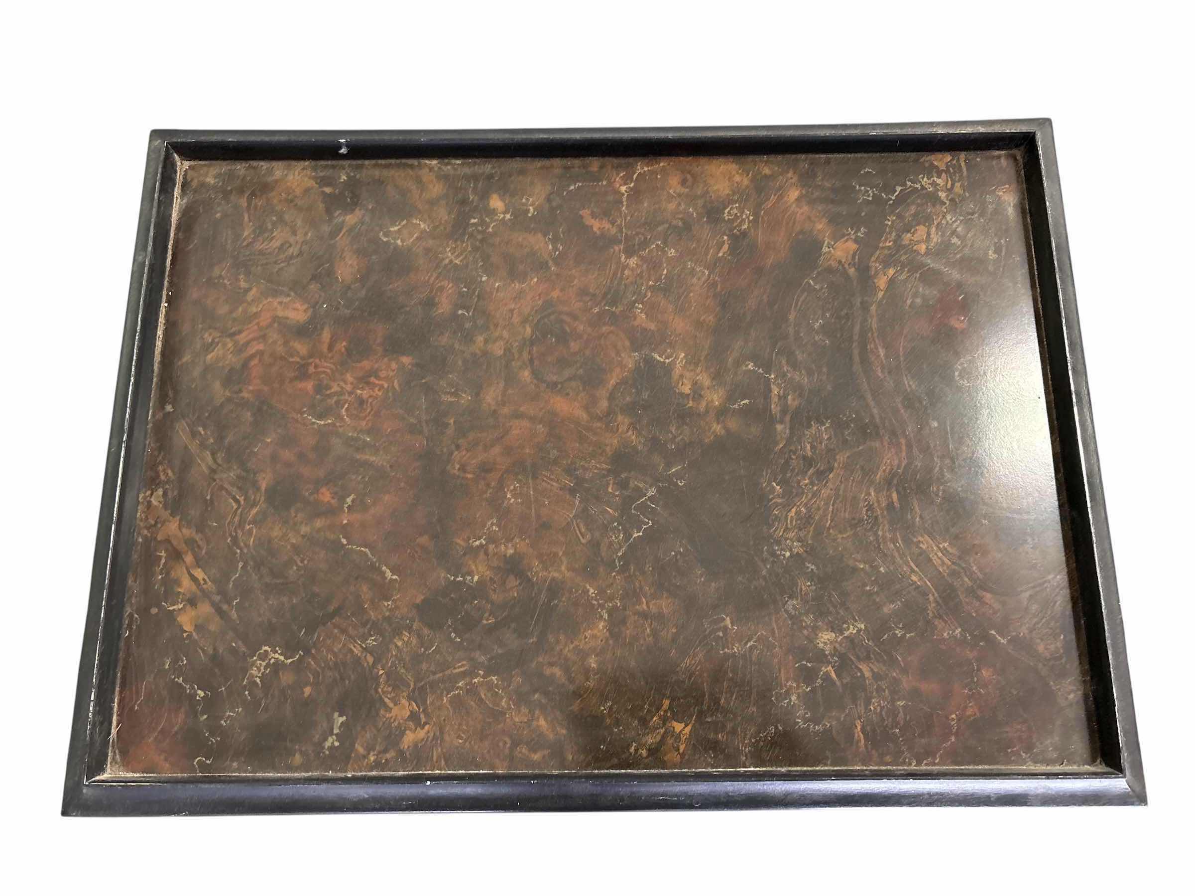 Photo 1 of (2)PCS ANTIQUE ARTEX FOLDING TV TRAY H24.5”