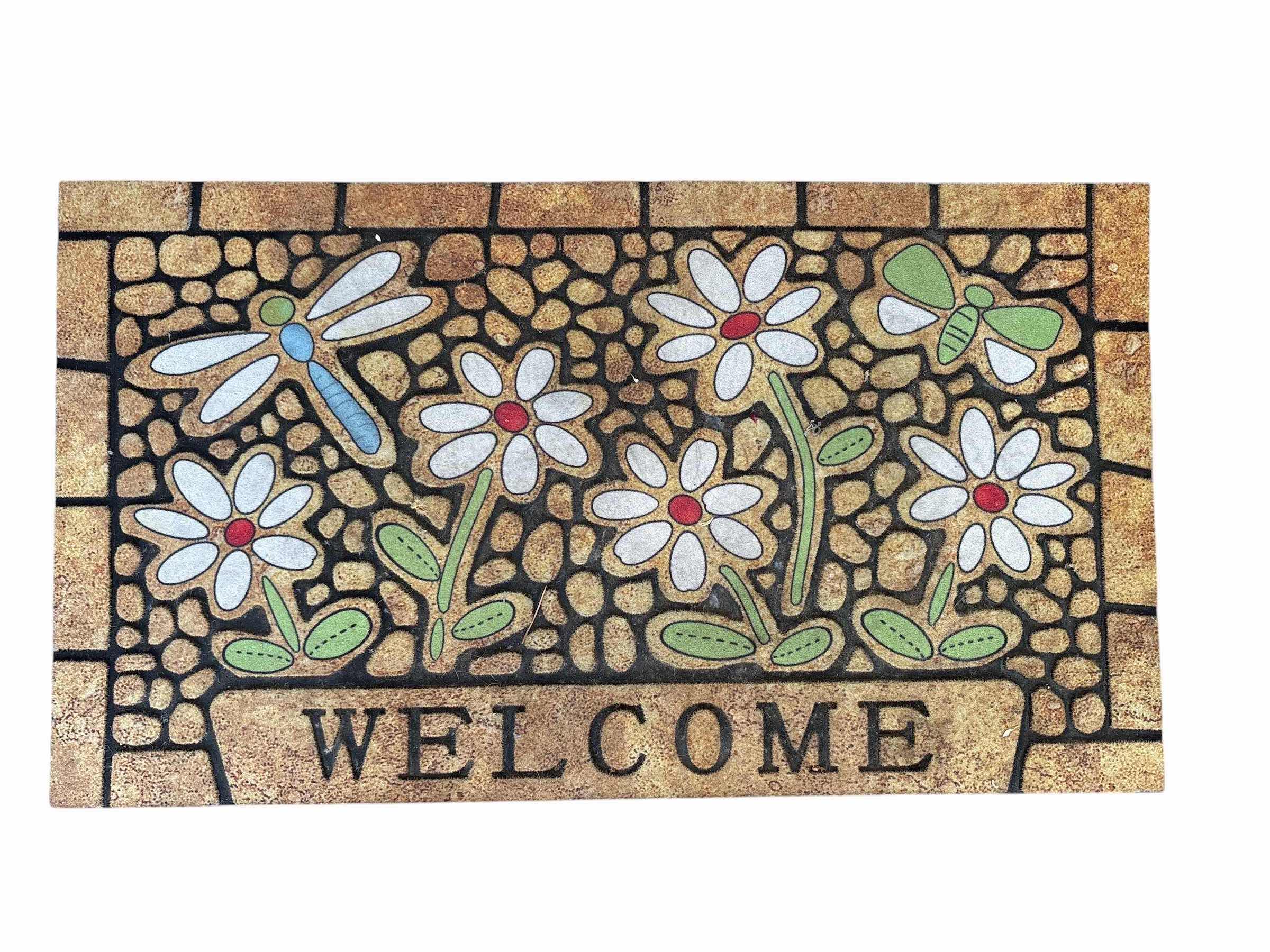 Photo 1 of (2)PCS WELCOME & HOME DOOR MATS 30”X17”