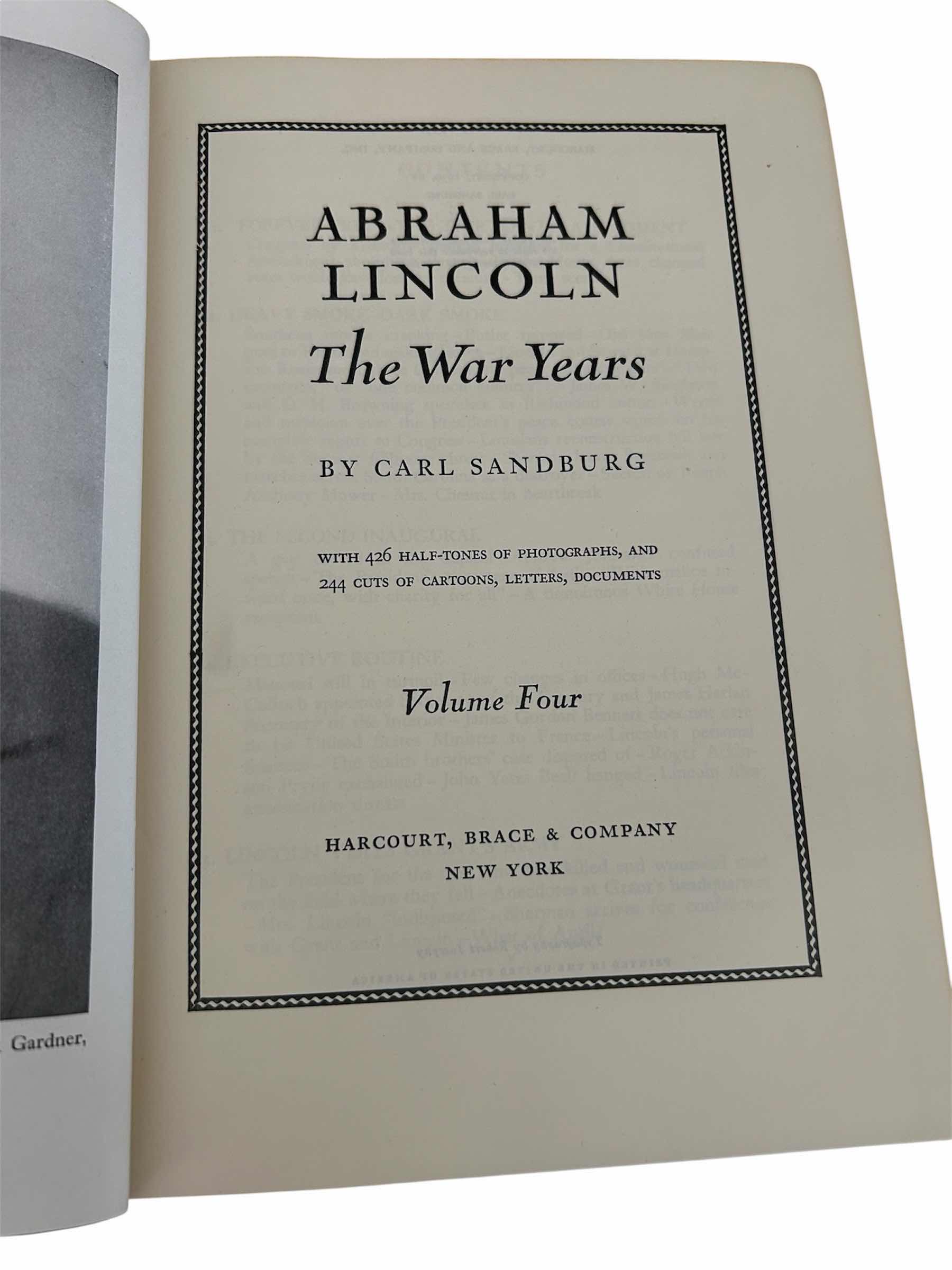 Photo 1 of ABRAHAM LINCOLN BOOKS (6)