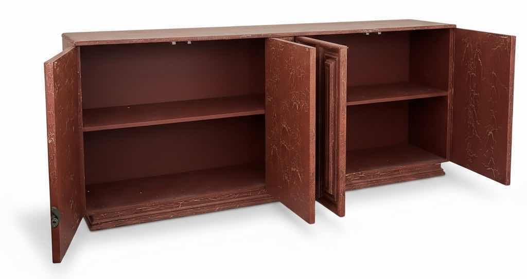 Photo 1 of RUSTIC STYLED VINTAGE CREDENZA WITH DOOR PANEL DETAILING $9500
