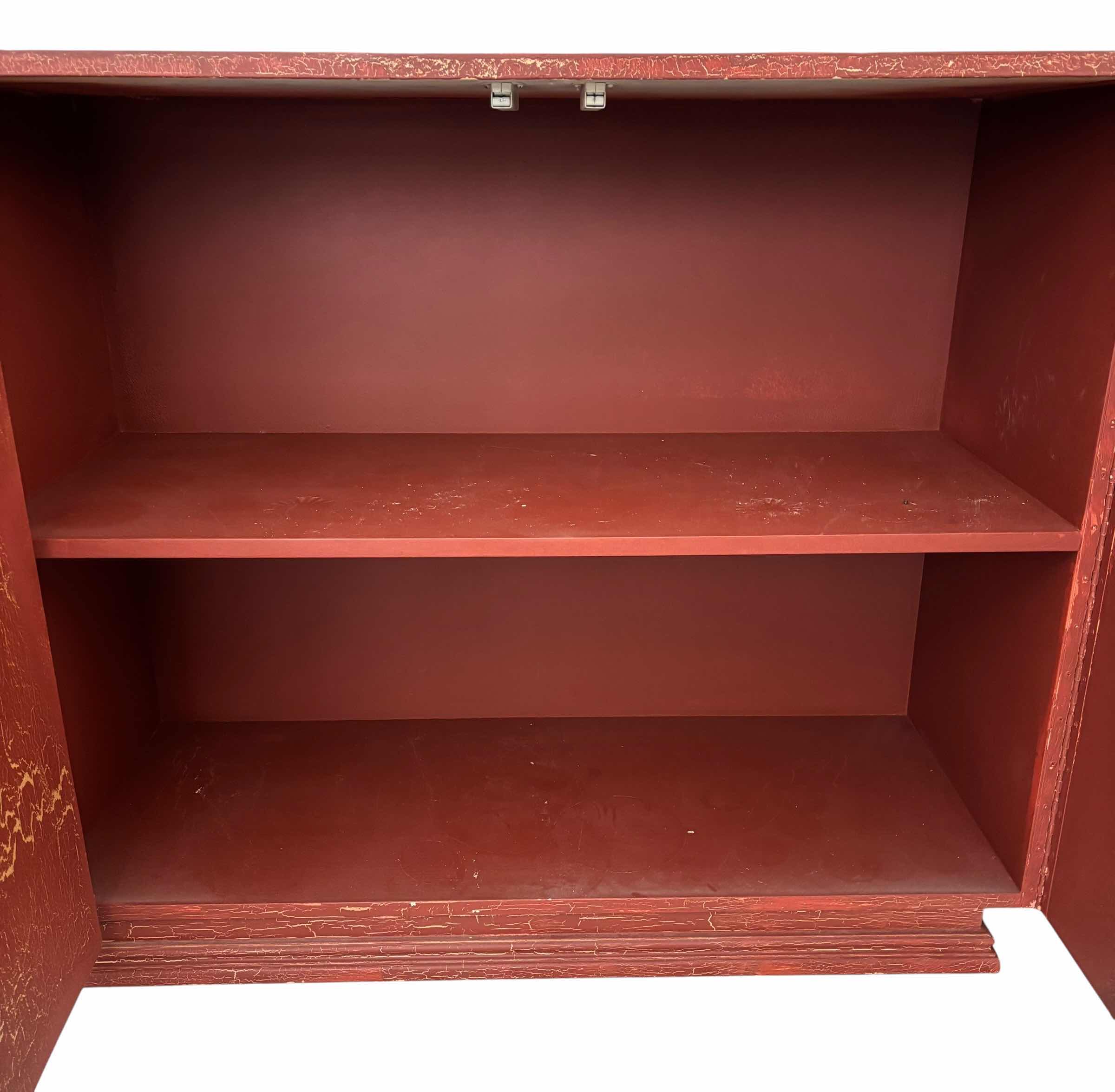 Photo 1 of RUSTIC STYLED VINTAGE CREDENZA WITH DOOR PANEL DETAILING $9500