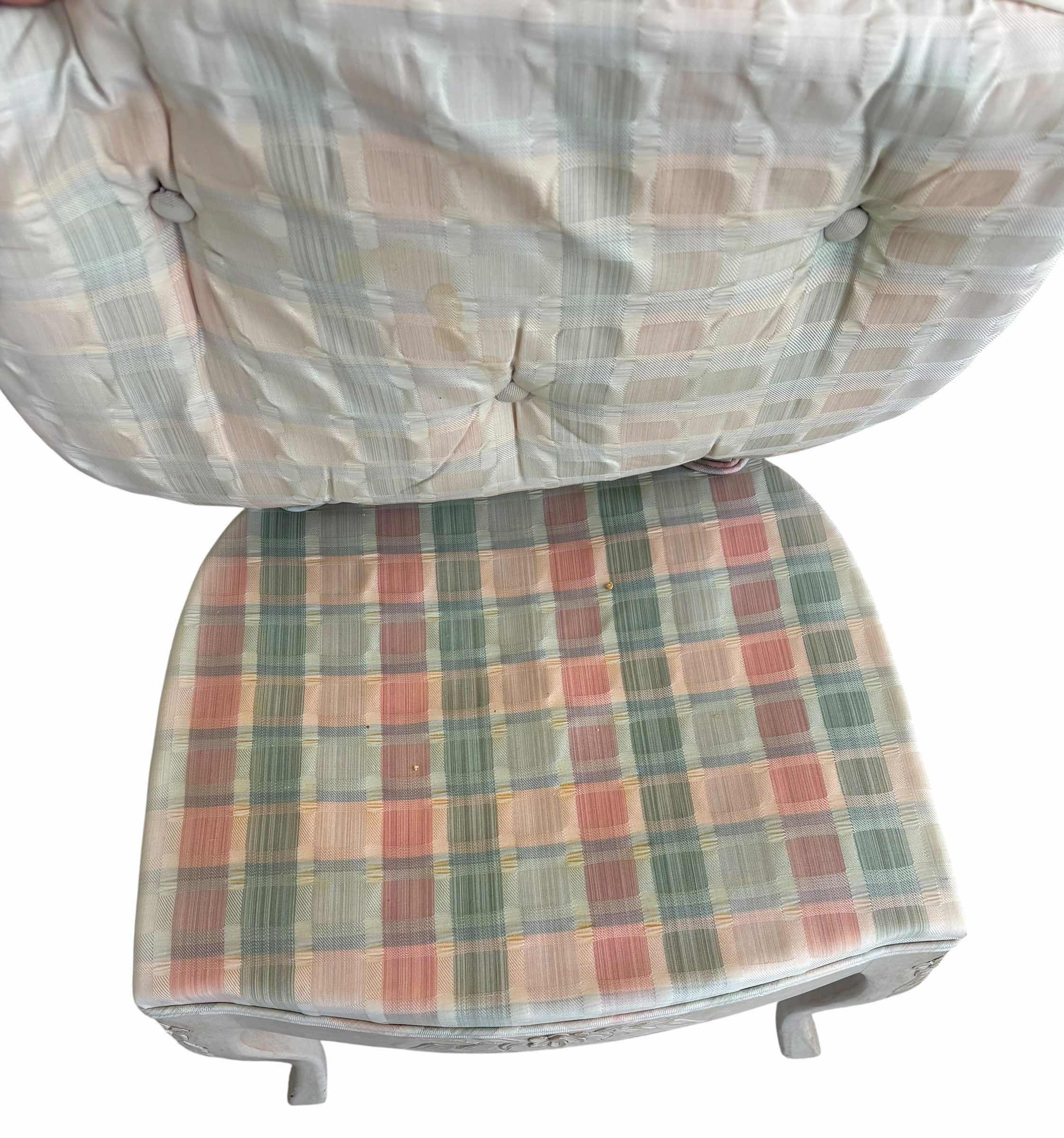 Photo 1 of VINTAGE DINING CHAIR 19” TO SEAT & 36.5” TO TOP OF BACK