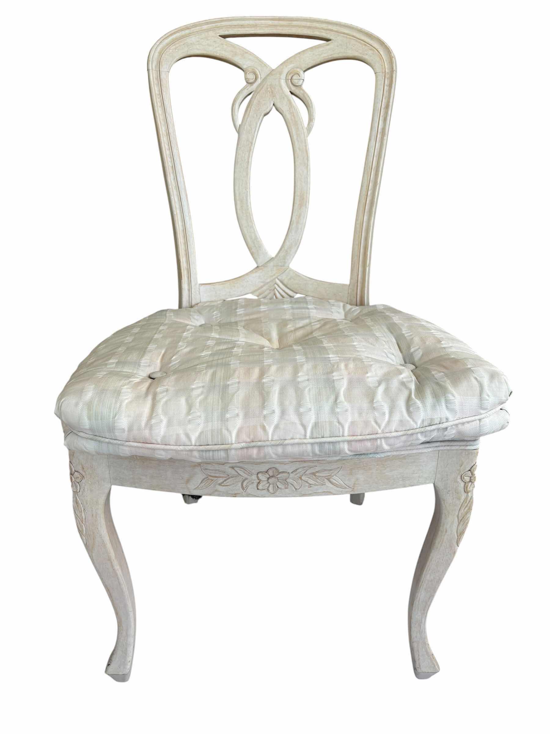 Photo 1 of VINTAGE DINING CHAIR 19” TO SEAT & 36.5” TO TOP OF BACK