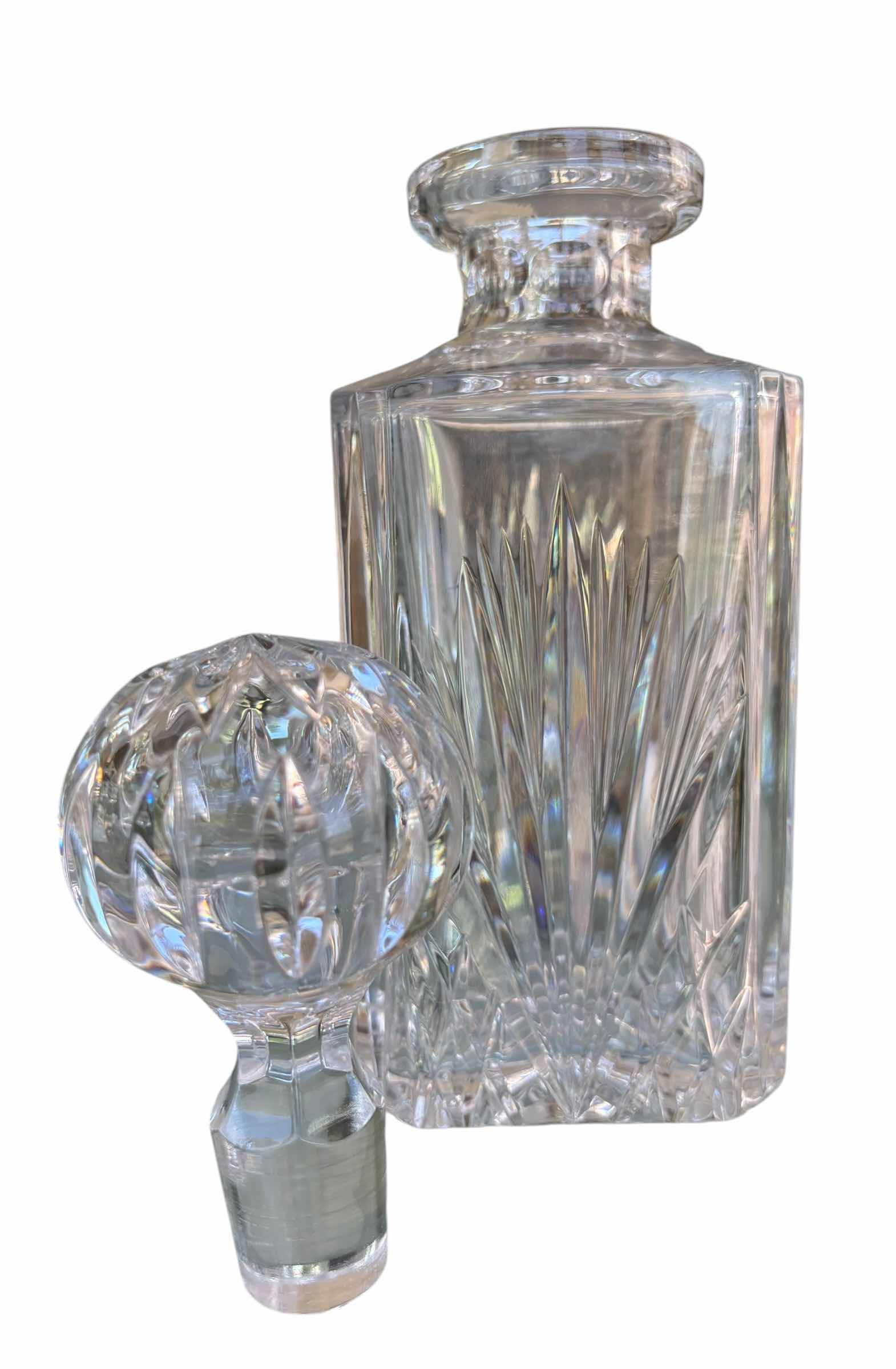 Photo 1 of VINTAGE CRYSTAL DECANTER H9”