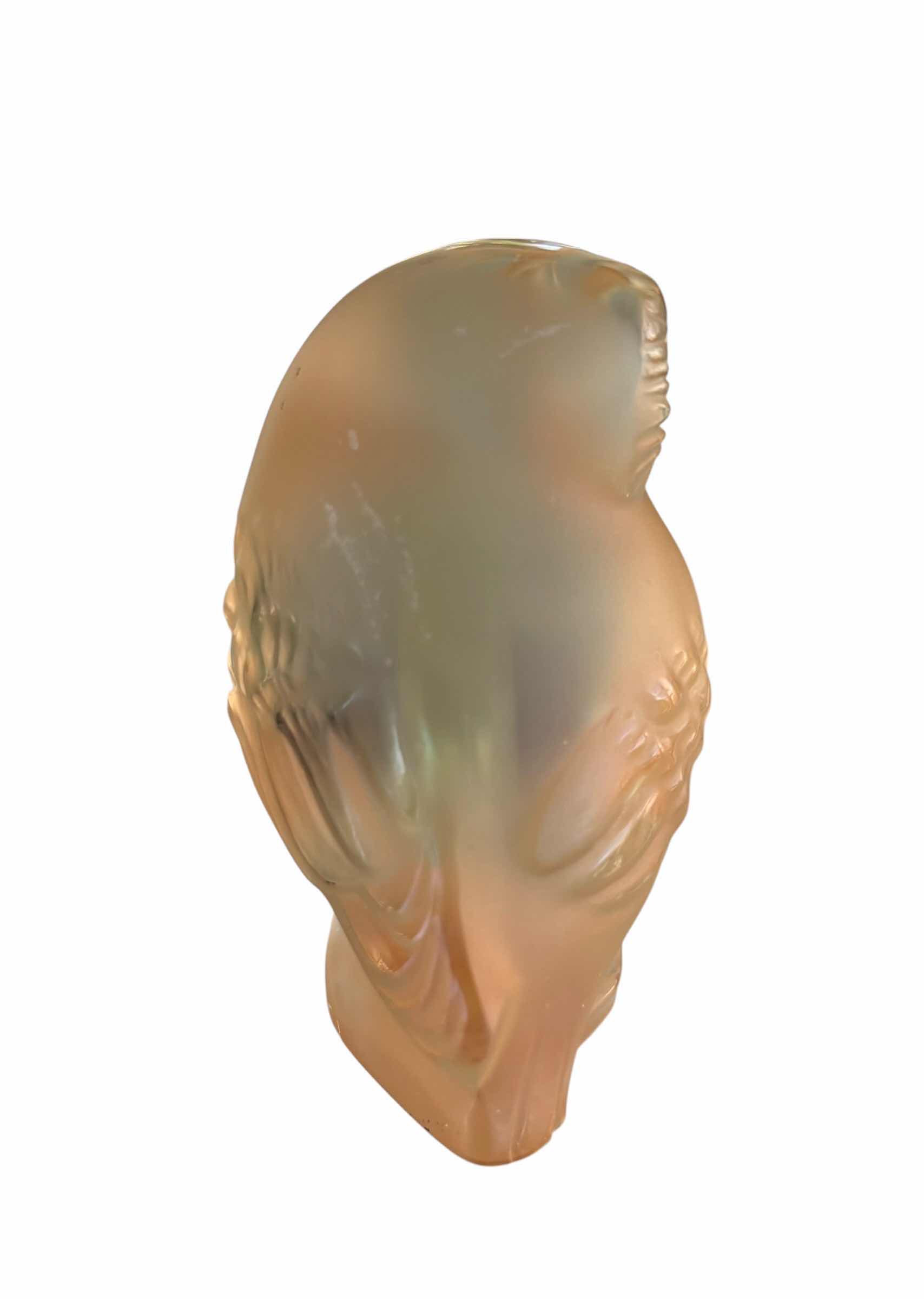 Photo 1 of LALIQUE CRYSTAL OWL H2.5”