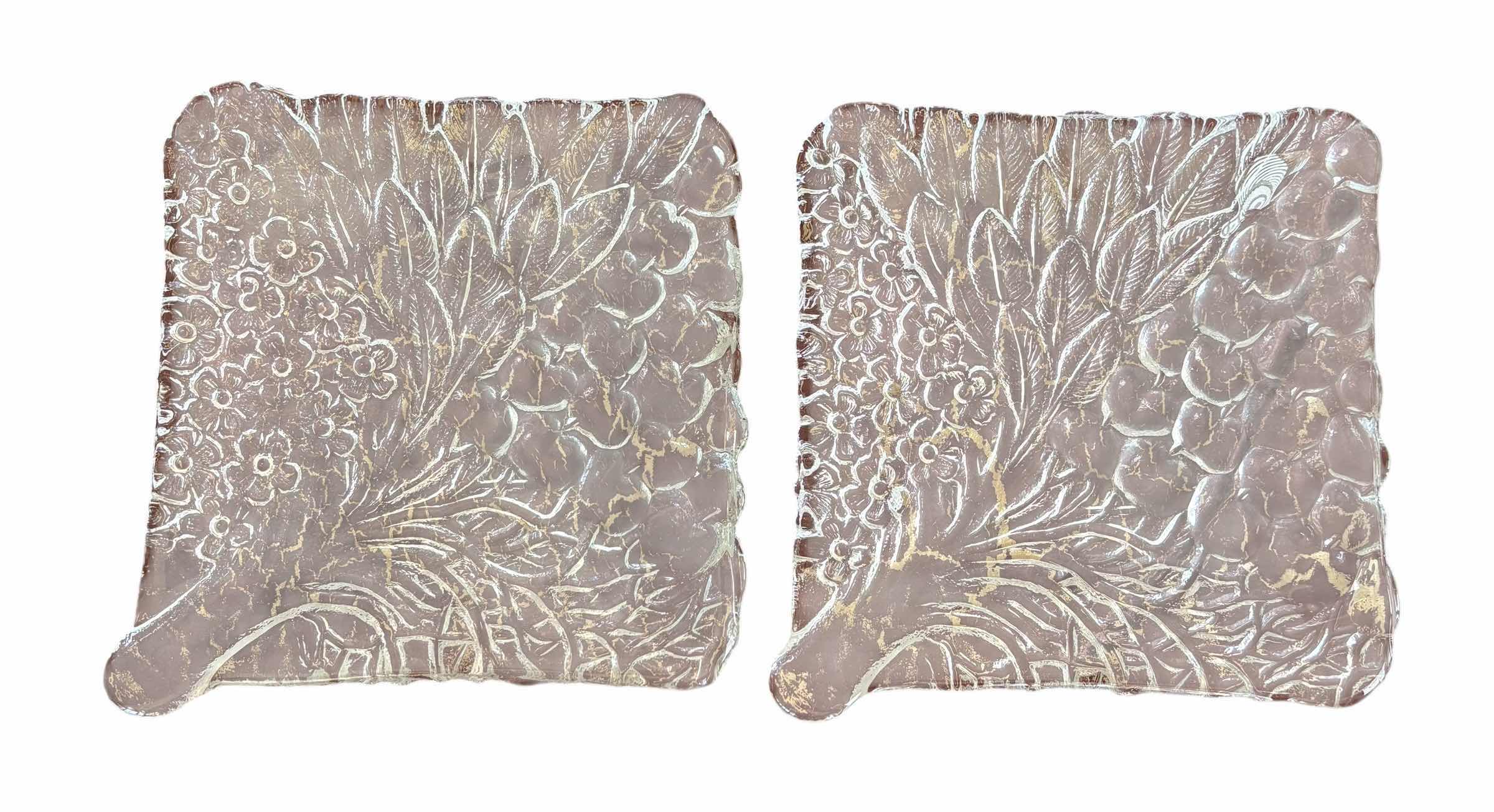 Photo 1 of RIEDEL GLASS SERVING PLATES (2) $230