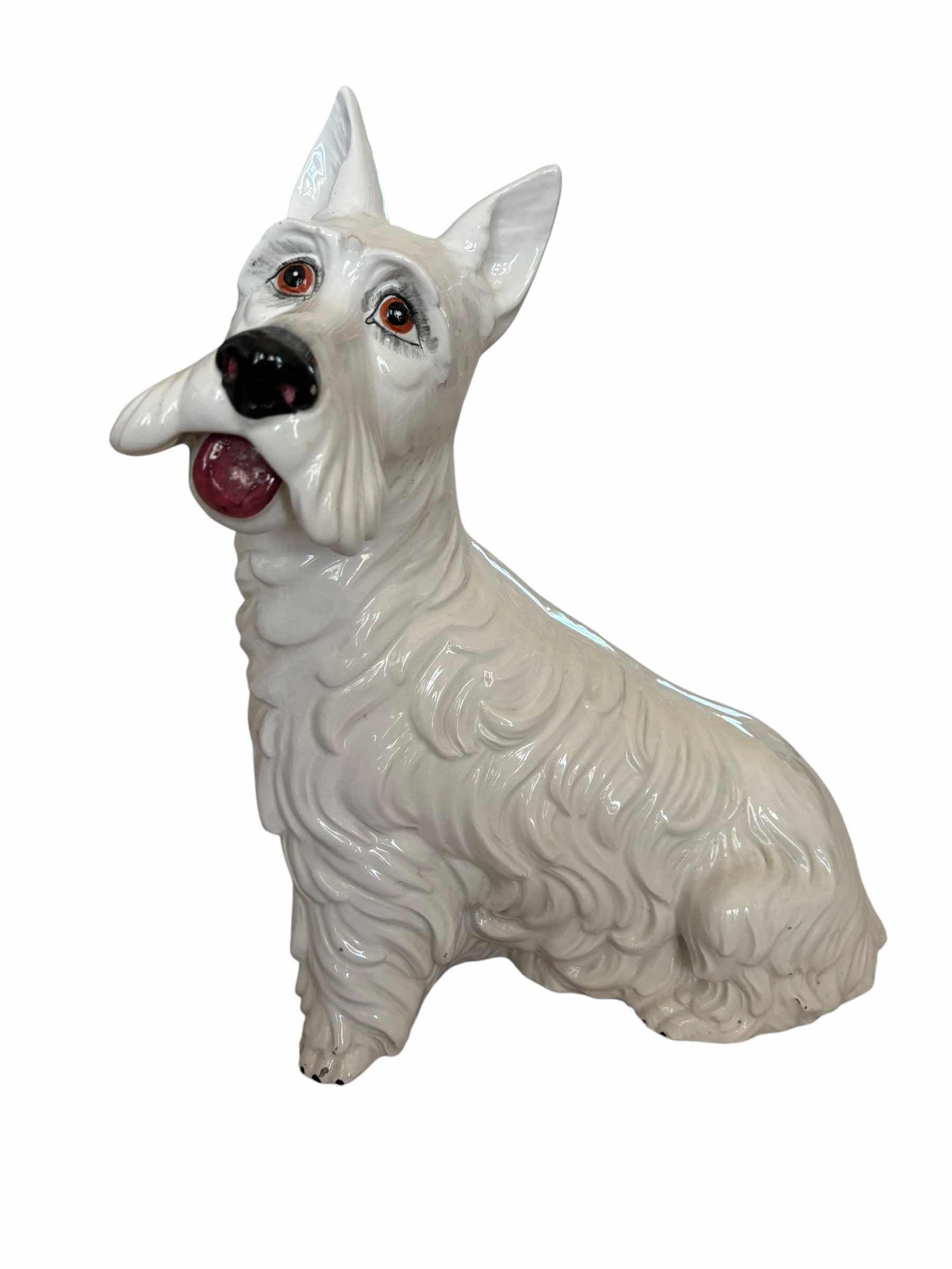 Photo 1 of DOG FLOOR STATUES H3” & 17”