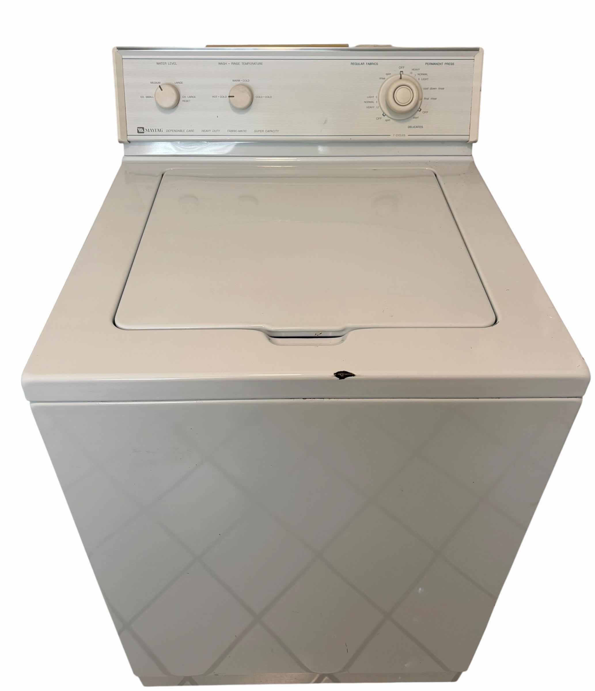 Photo 1 of MAYTAG WASHING MACHINE