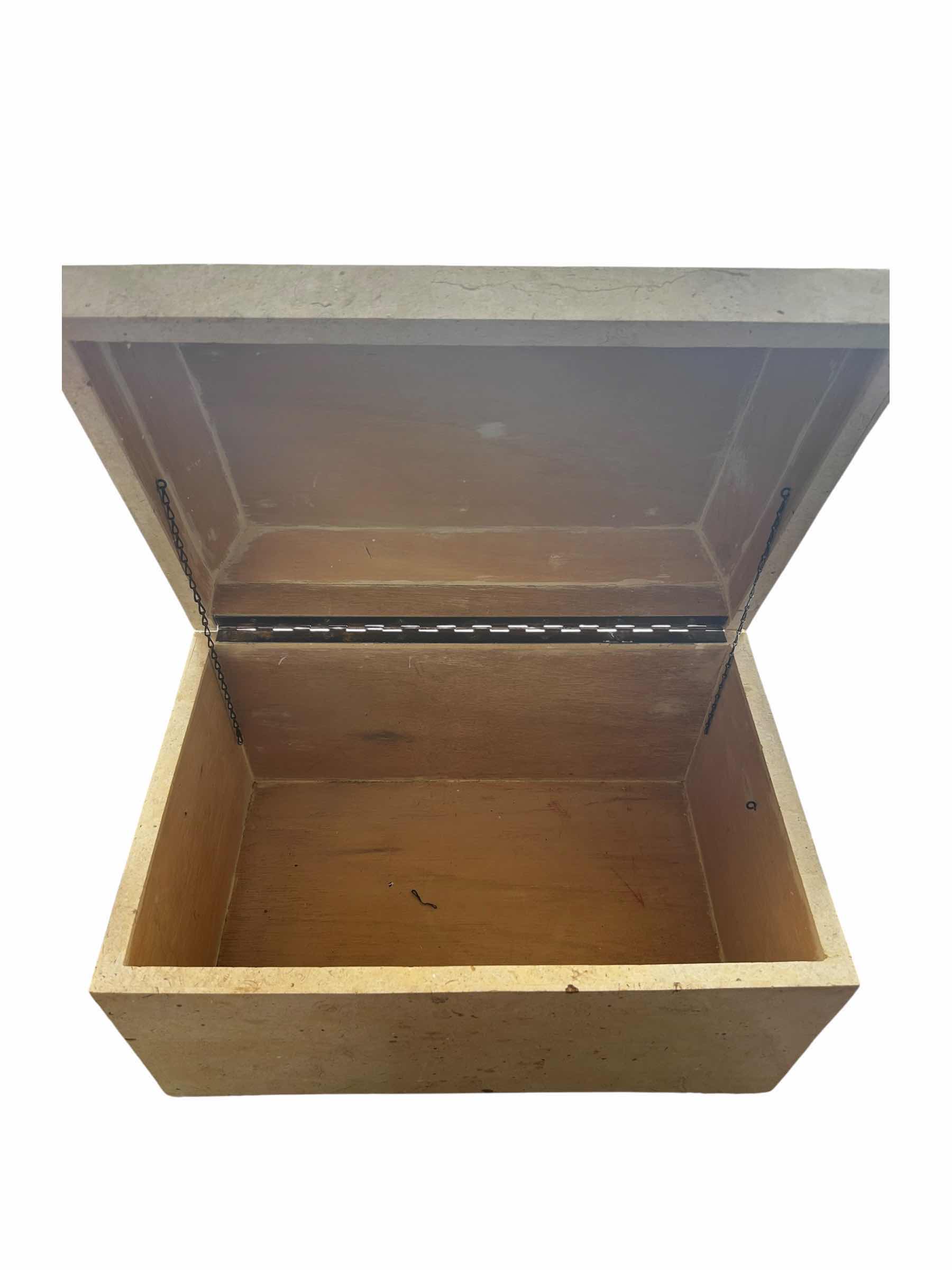 View 2 of DEVORATIVE PAGODA BOX (H 14" & W 19") AND CANDLE HOLDER WITH CANDLE (H 19" & W 7")