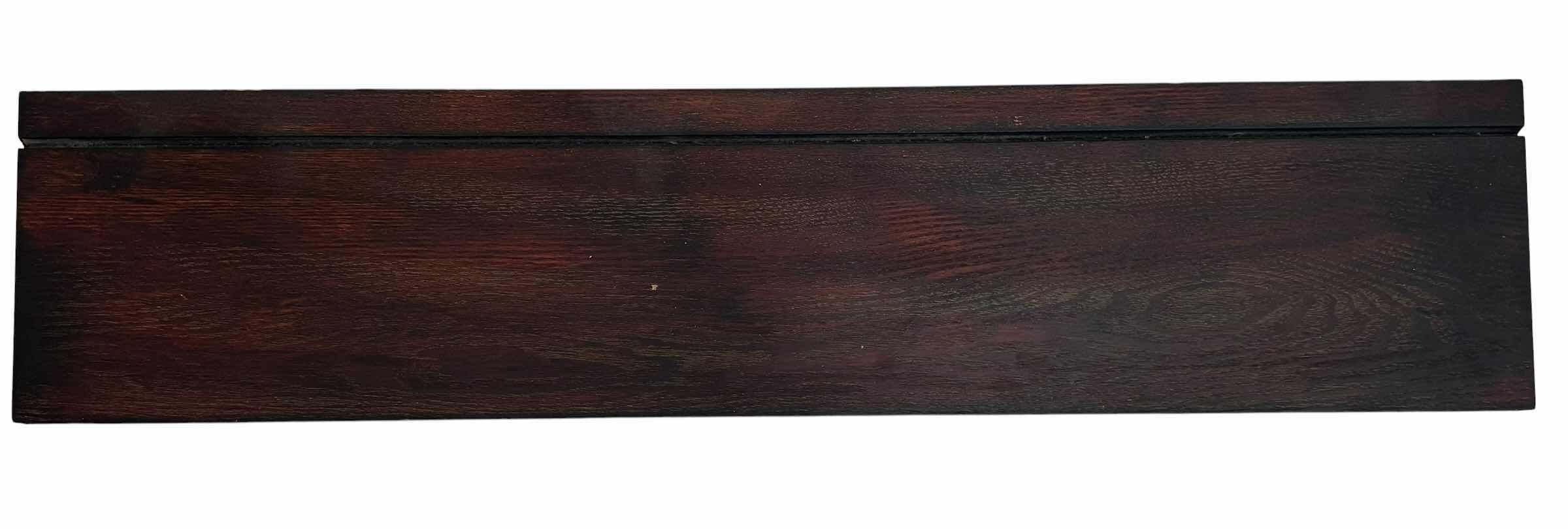 Photo 1 of FLOATING SHELF 36”W & DECORATIVE METAL WALL ART