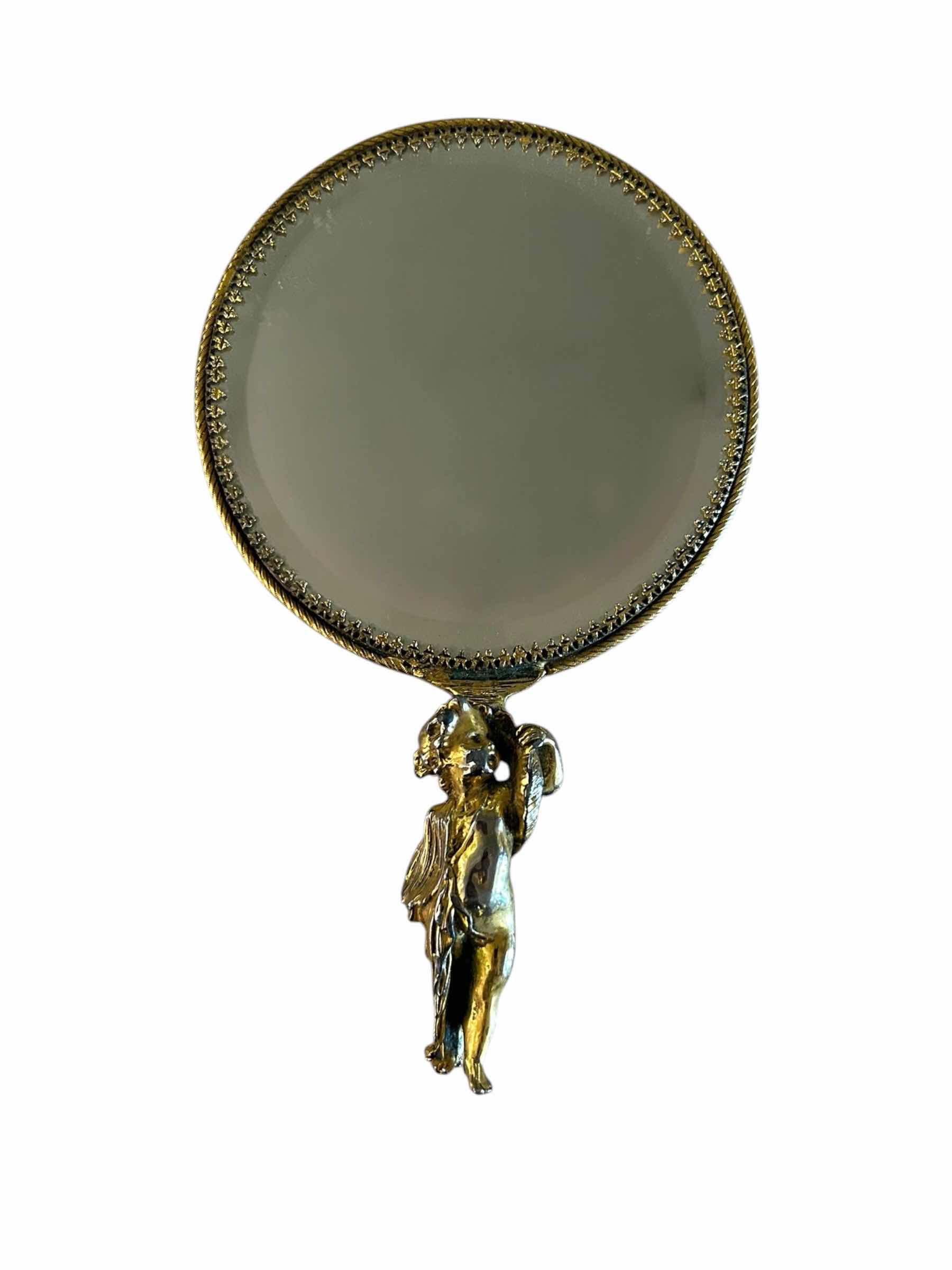 Photo 1 of ANTIQUE VANITY HAND MIRROR