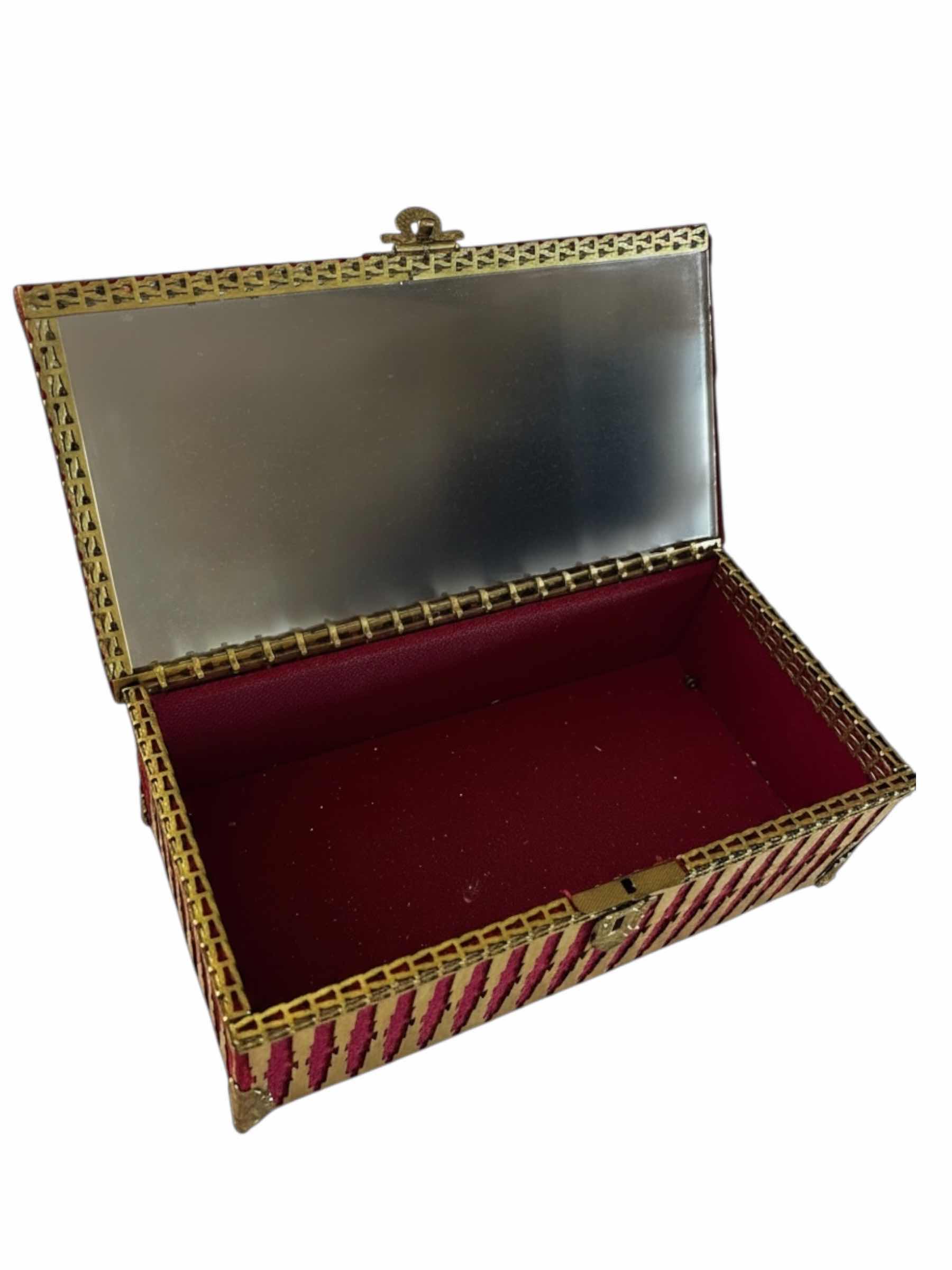 Photo 1 of VINTAGE VANITY AND JEWELRY BOX