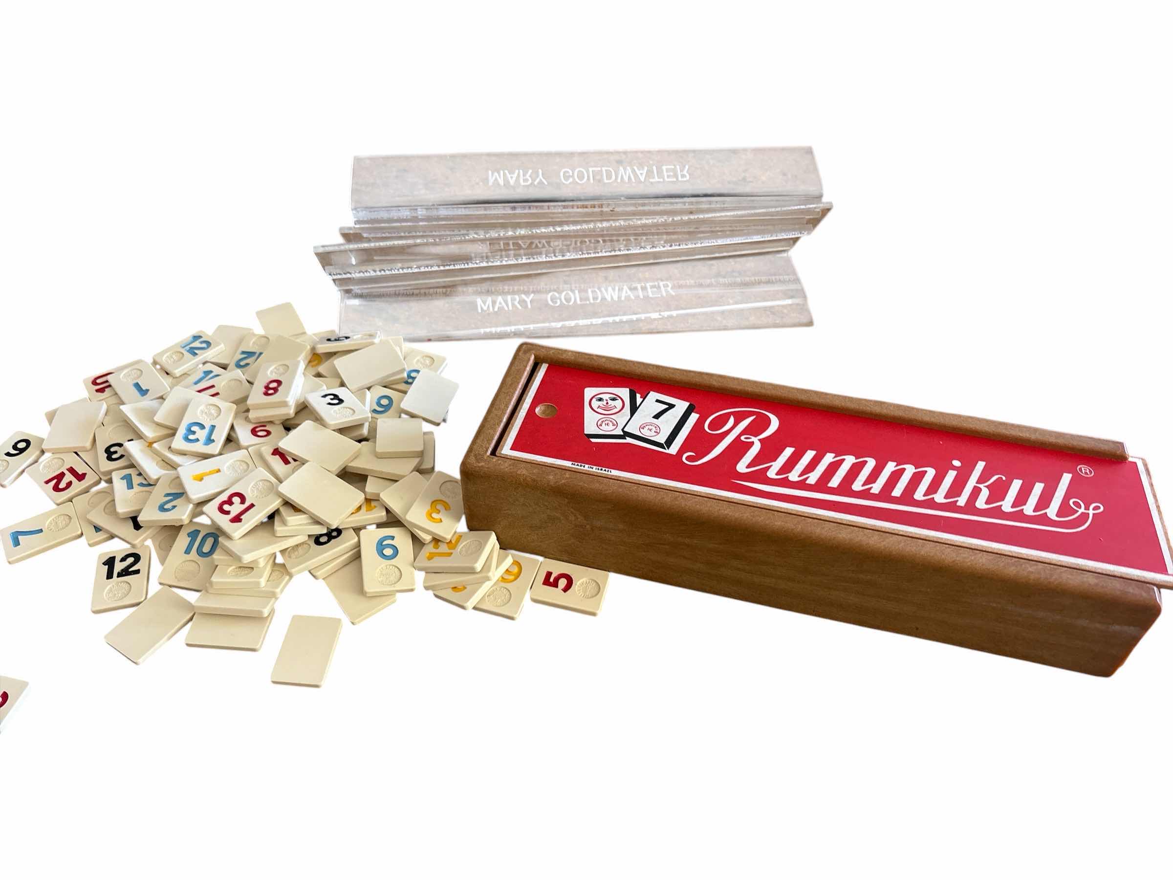Photo 1 of VINTAGE RUMMIKUB GAME