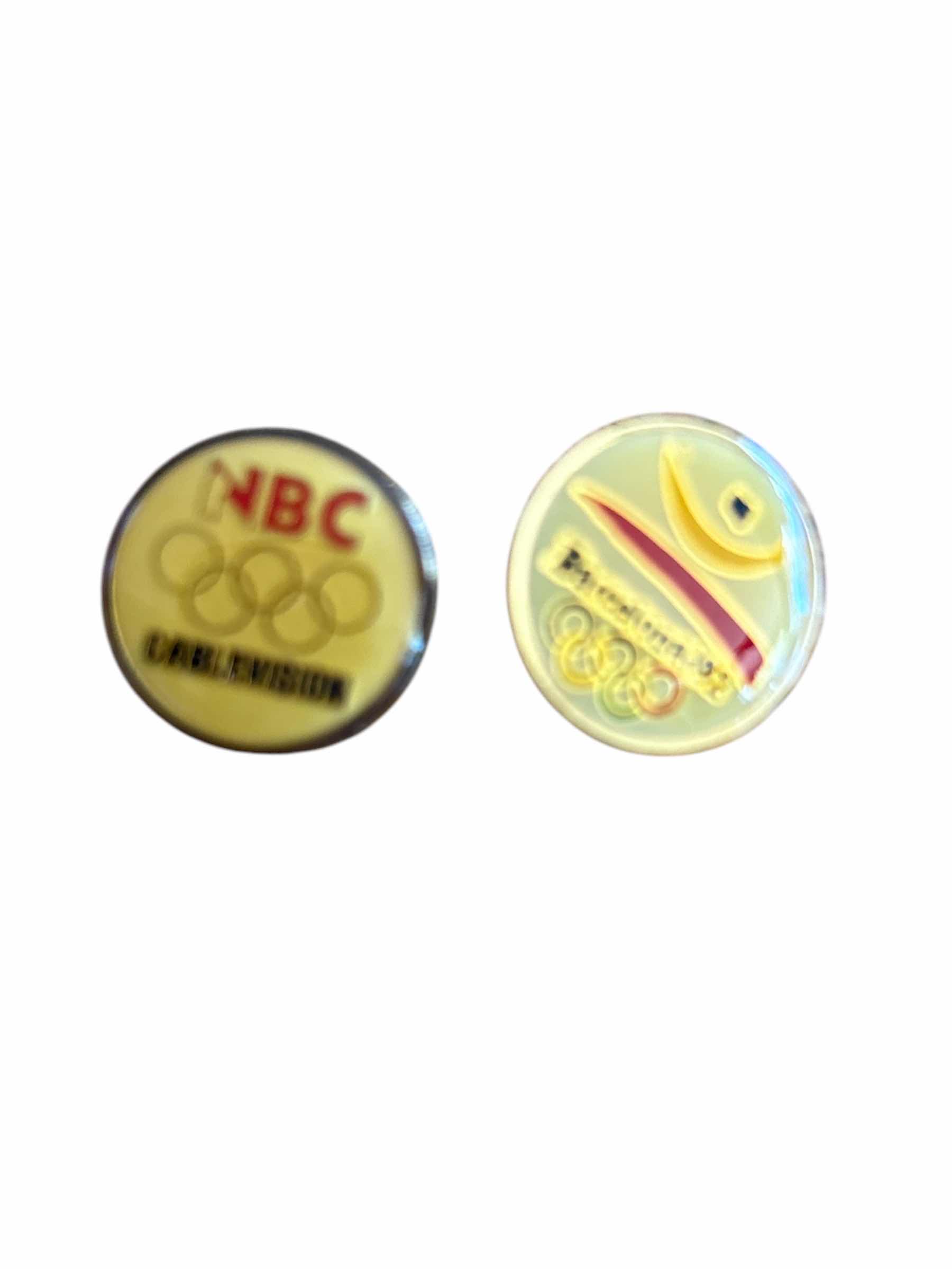 Photo 1 of (4)PCS OLYMPIC BROOCHES/PINS