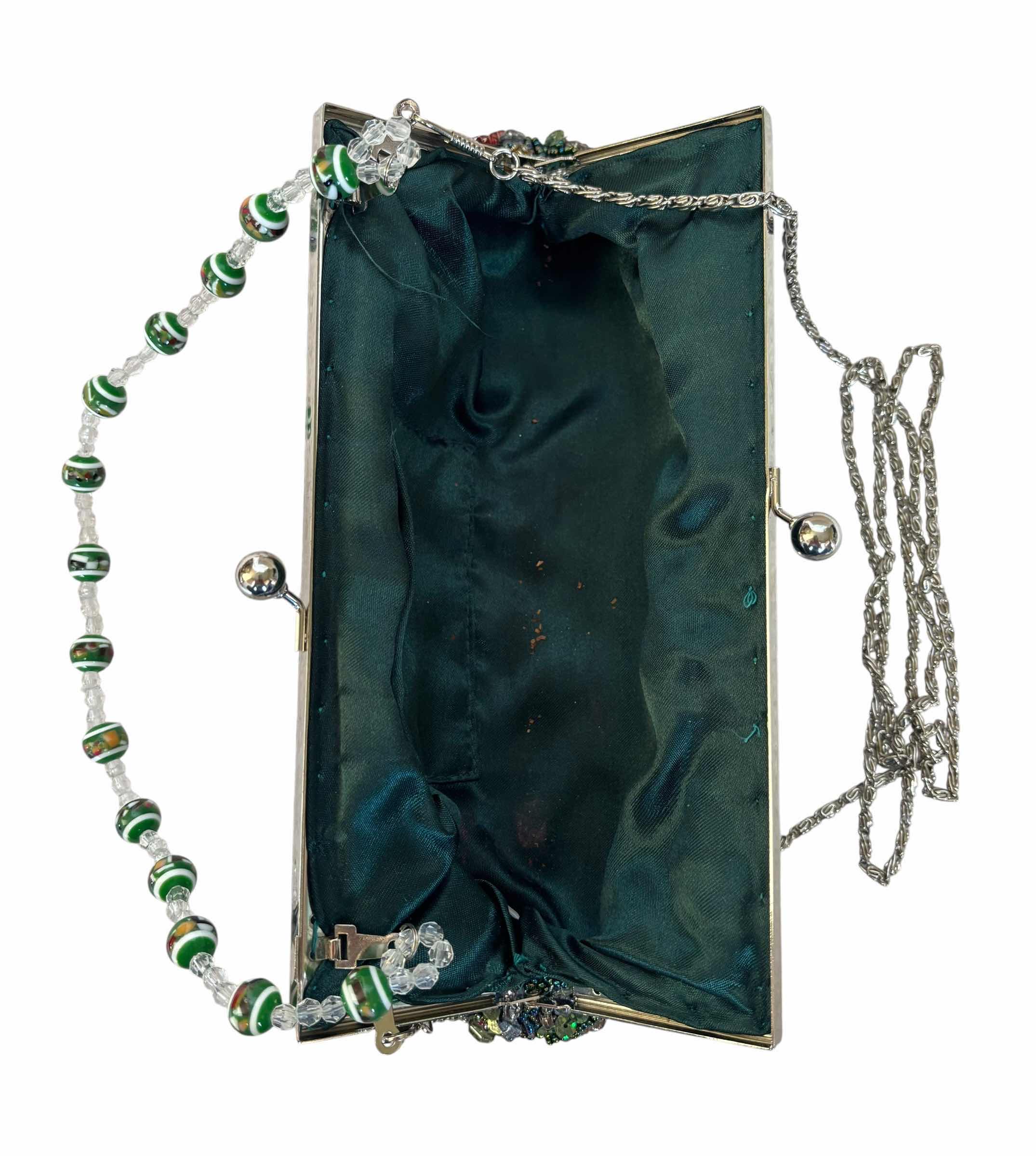 Photo 1 of VINTAGE BEADED EVENING CLUTCH PURSE