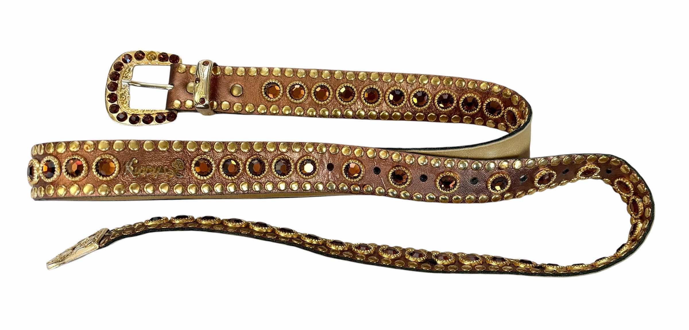 Photo 1 of KIPPYS RHINESTONE WESTERN BELT SIZE M