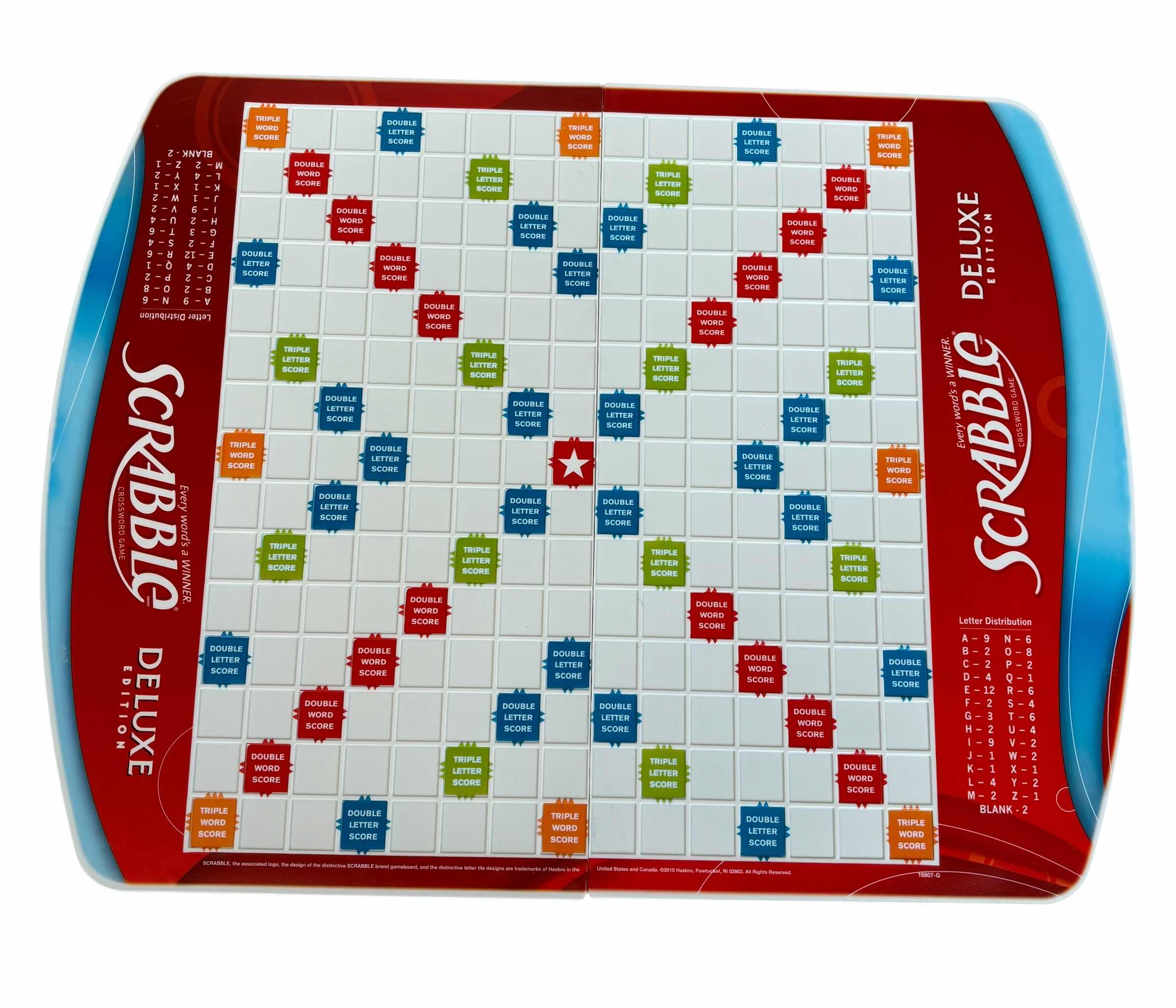 Photo 1 of BACKGAMMON, DELUXE SCRABBLE GAME & CHESS PIECES