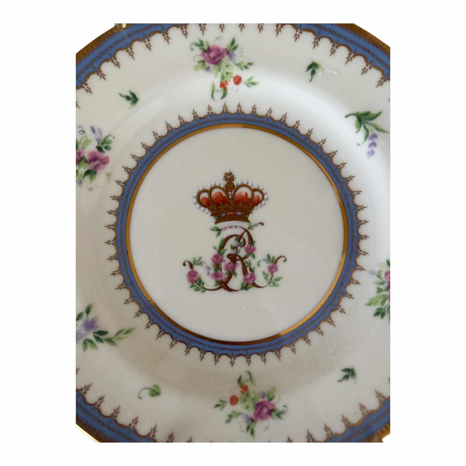 Photo 1 of VINTAGE BUCKINGHAM PALACE PORCELAIN PLATE D6.5”