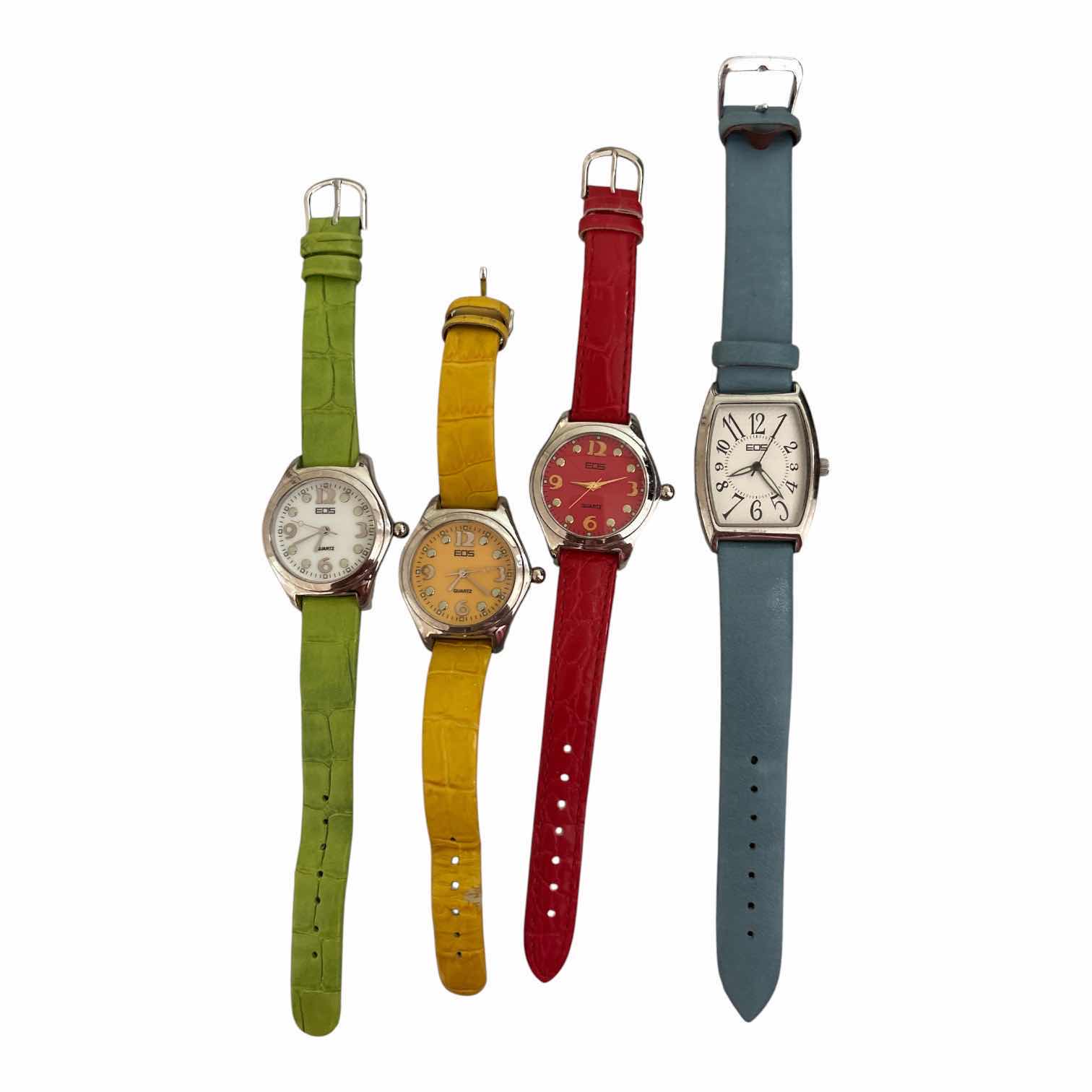 Photo 1 of (4)PCS EOS WOMENS COLORFUL WATCHES