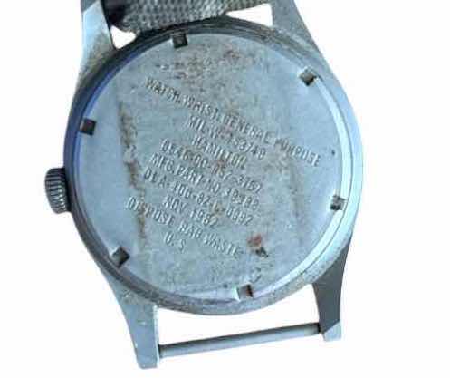 Photo 1 of VINTAGE HAMILTON MILITARY FIELD WATCH WATCH MIL-W46374B